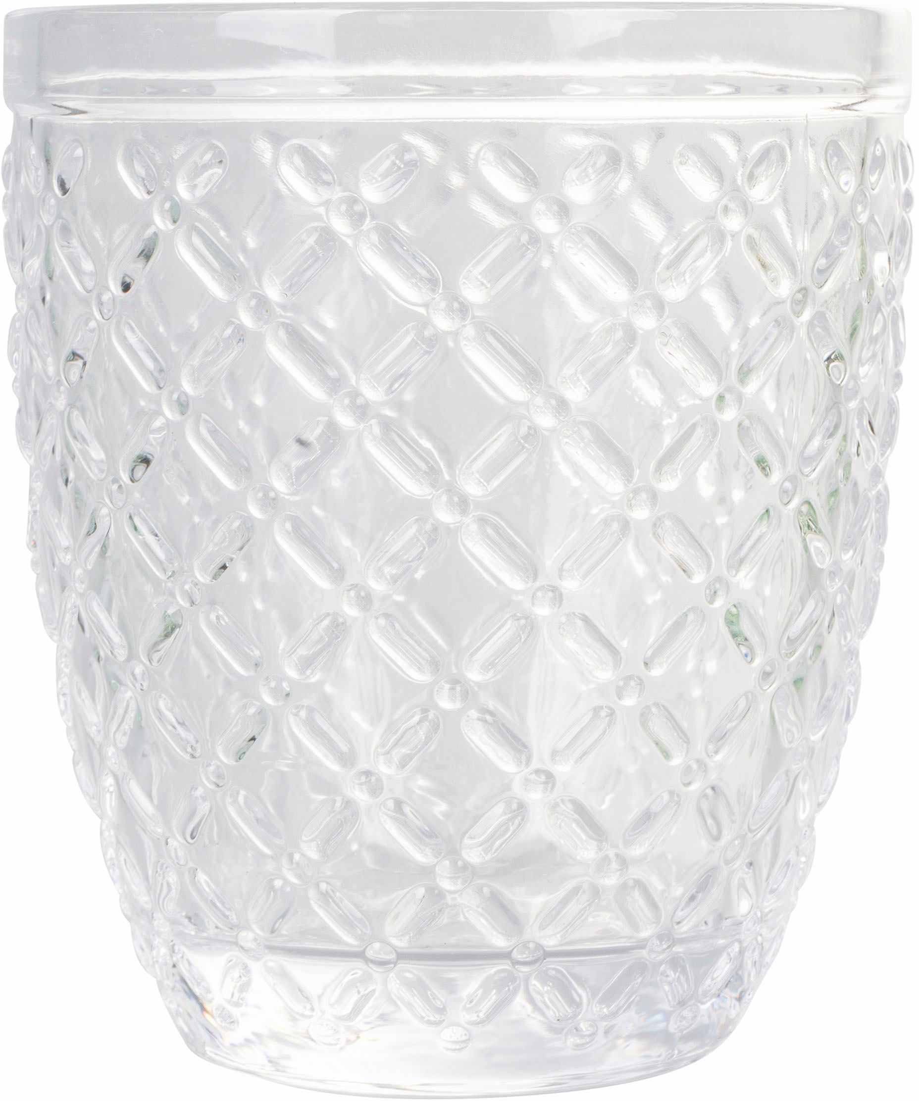 Villa d'Este Gläser-Set »Castle Greenery«, (Set, 6 tlg.), Wassergläser-Set, 6-teilig, Inhalt 350 ml