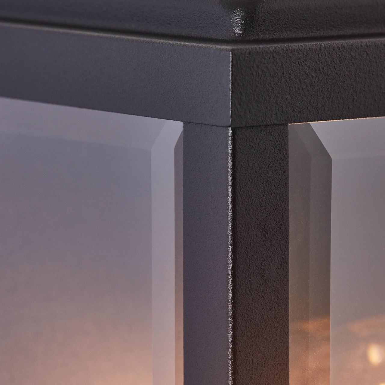 Brilliant Außen-Wandleuchte »Gaia«, 1 flammig, Leuchtmittel E27 | ohne Leuchtmittel, Außenwandlampe schwarz
