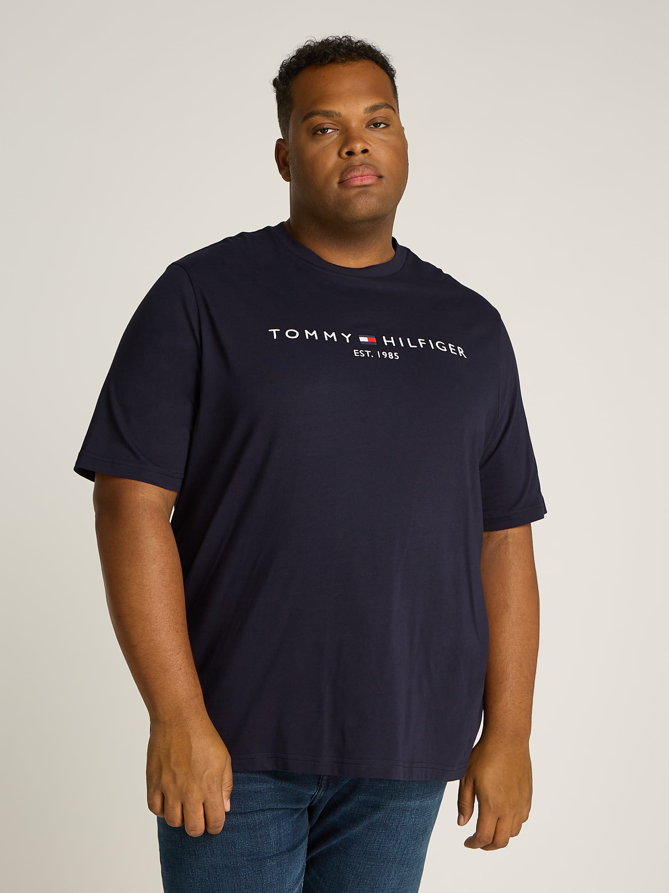 Tommy Hilfiger Big & Tall T-Shirt »BT-TOMMY LOGO TEE-B«