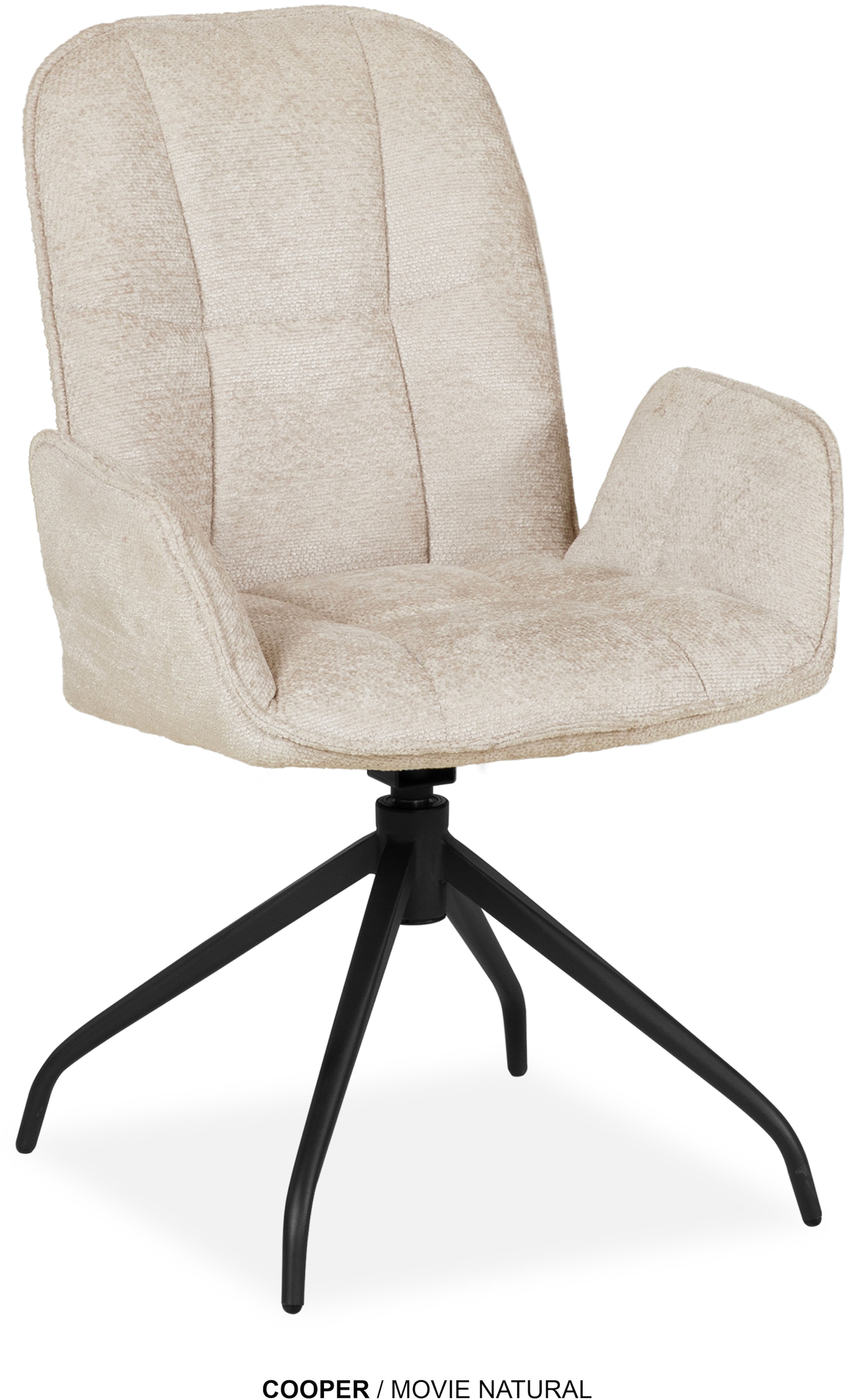 OMG Design Esszimmerstuhl »Cooper« (Set) 2 Stk.Drehstuhl mit auto-return, Armlehnenstuhl