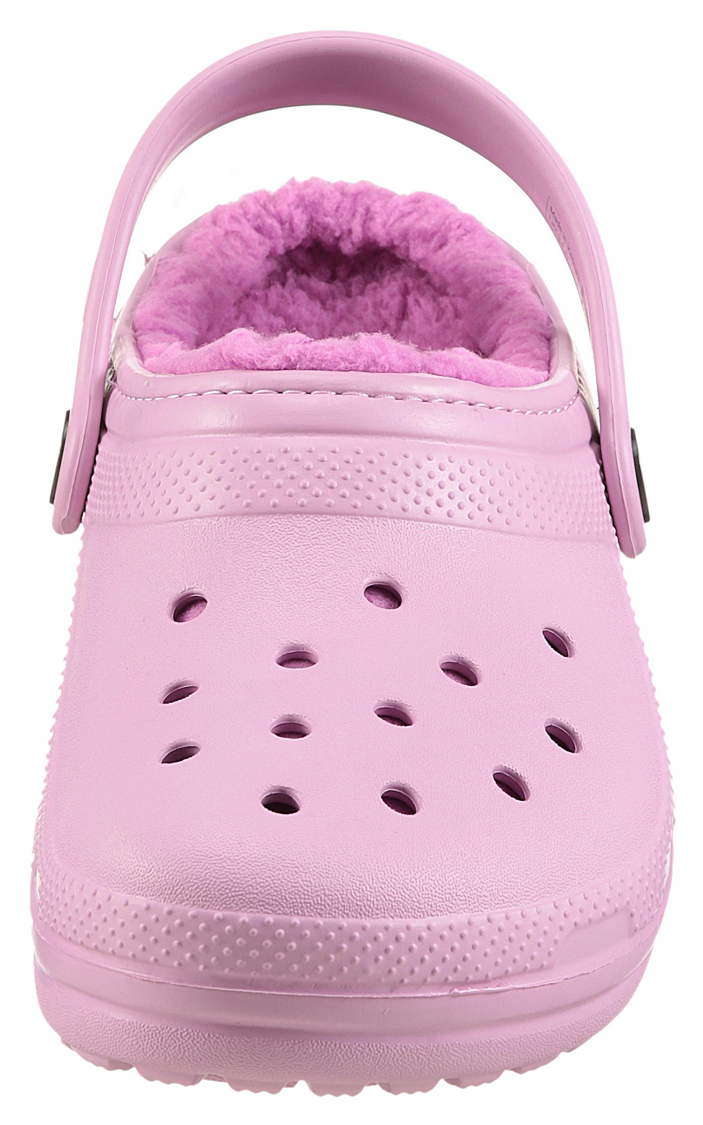 Crocs Clog »Kids Classic Lined Clog«  Hausschuh, Pantoffel, Schlappen mit Warmfutter