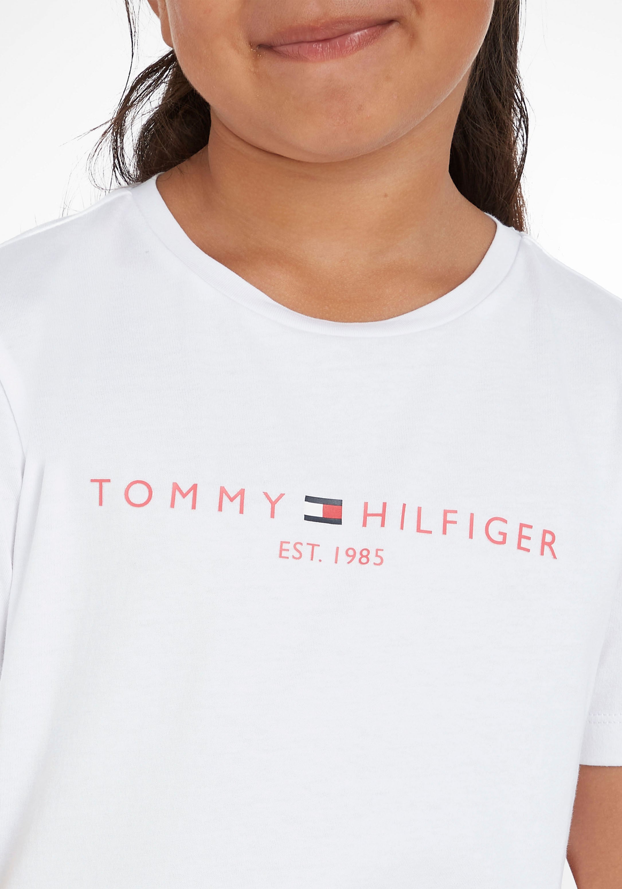 Tommy Hilfiger Sweatshirt »ESSENTIAL TEE SHORT SET«, mit kurzen Ärmeln bei  ♕