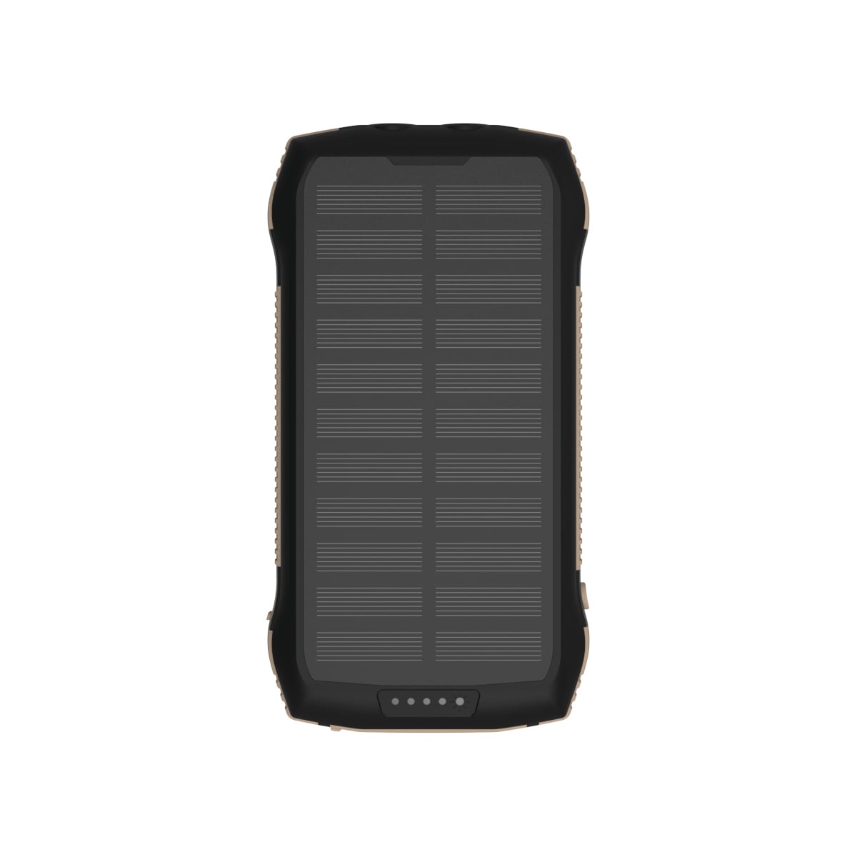 Vinnic Powerbank »SACA PEAK Solar Powerbank 20.000mAh IP65 1xUSB-C, 3xUSB-A«, Vinnic SACA PEAK Solar Powerbank 20.000mAh IP65 1xC 3xA,black