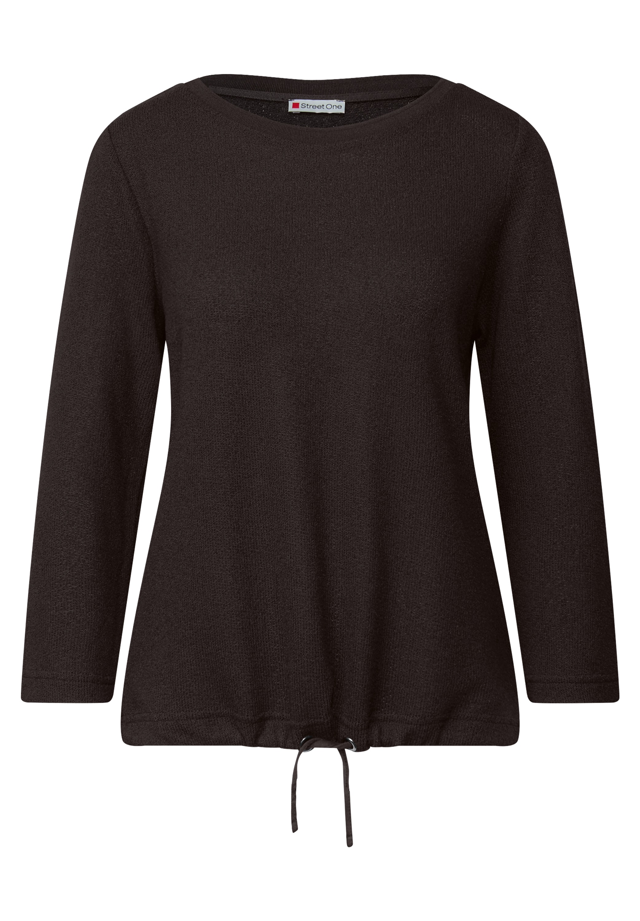 STREET ONE 3/4-Arm-Shirt, in Strick-Look Qualität