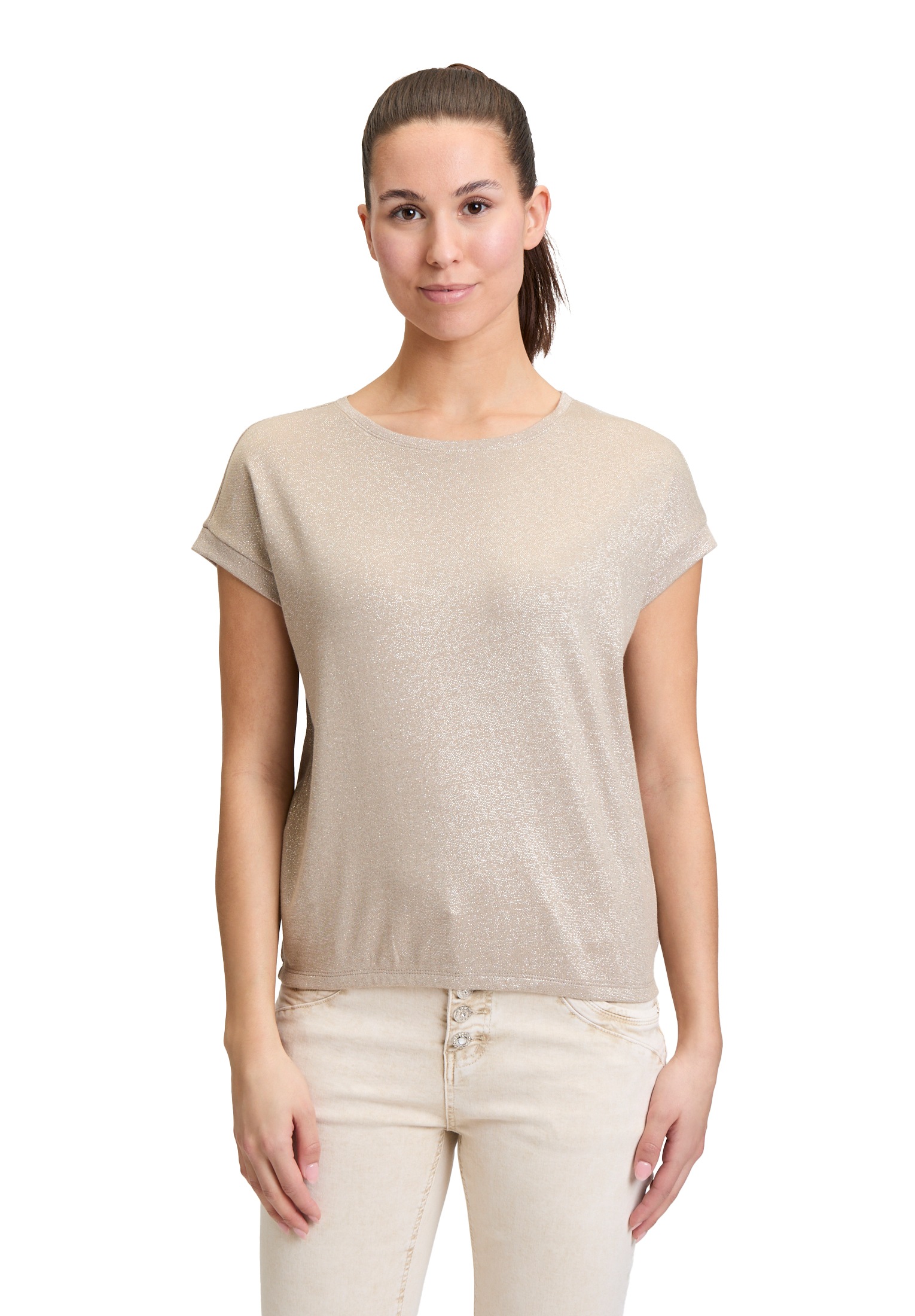Cartoon Langarmshirt »Casual-Shirt mit Rundhalsausschnitt«
