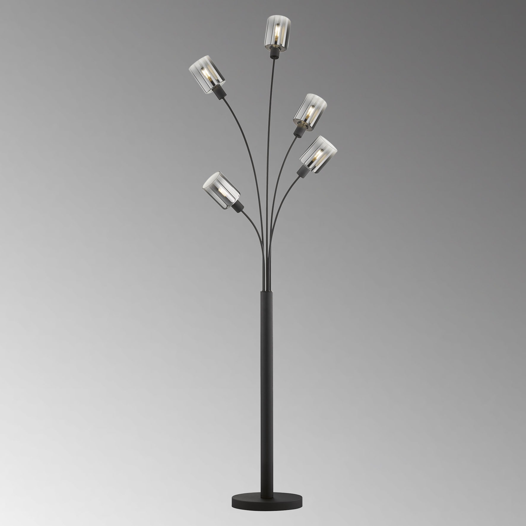 FISCHER & HONSEL Stehlampe »Iska«, 5 flammig, Leuchtmittel E14 | ohne Leuchtmittel