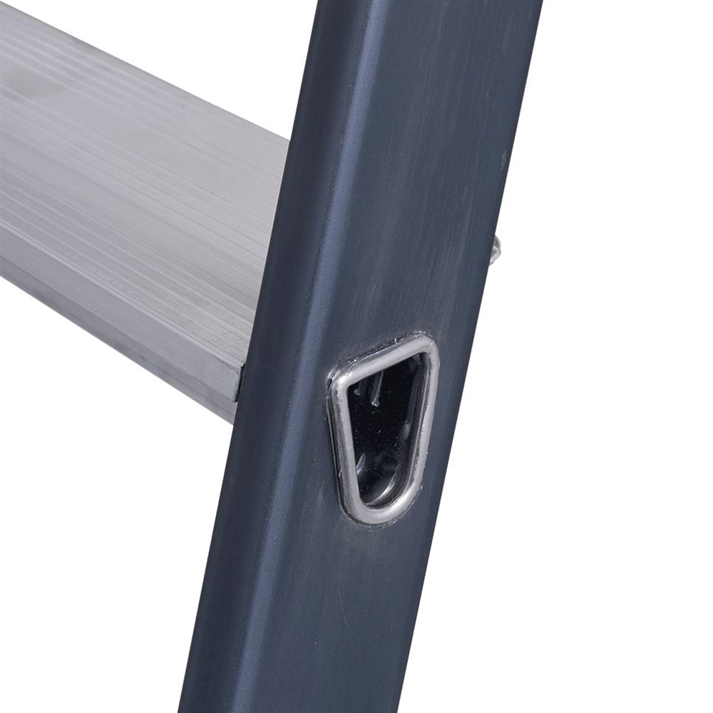 KRAUSE Stehleiter »SePro S«, Alu eloxiert, 1x6 Stufen, Arbeitshöhe ca. 325 cm