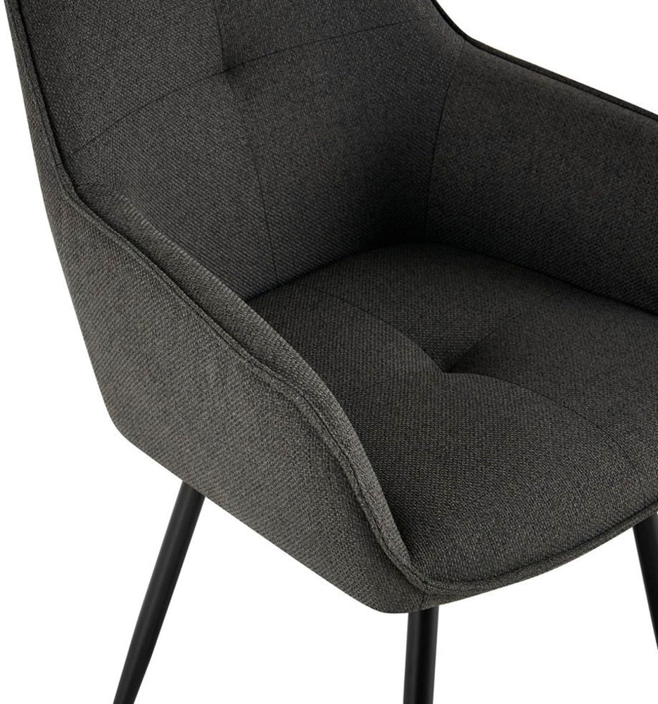 OTTO home »Azura, 2er-Set« (Set) 2 Stk.Moderner Armlehnstuhl mit 360 Grad drehbarer Sitzschale in Webstoff