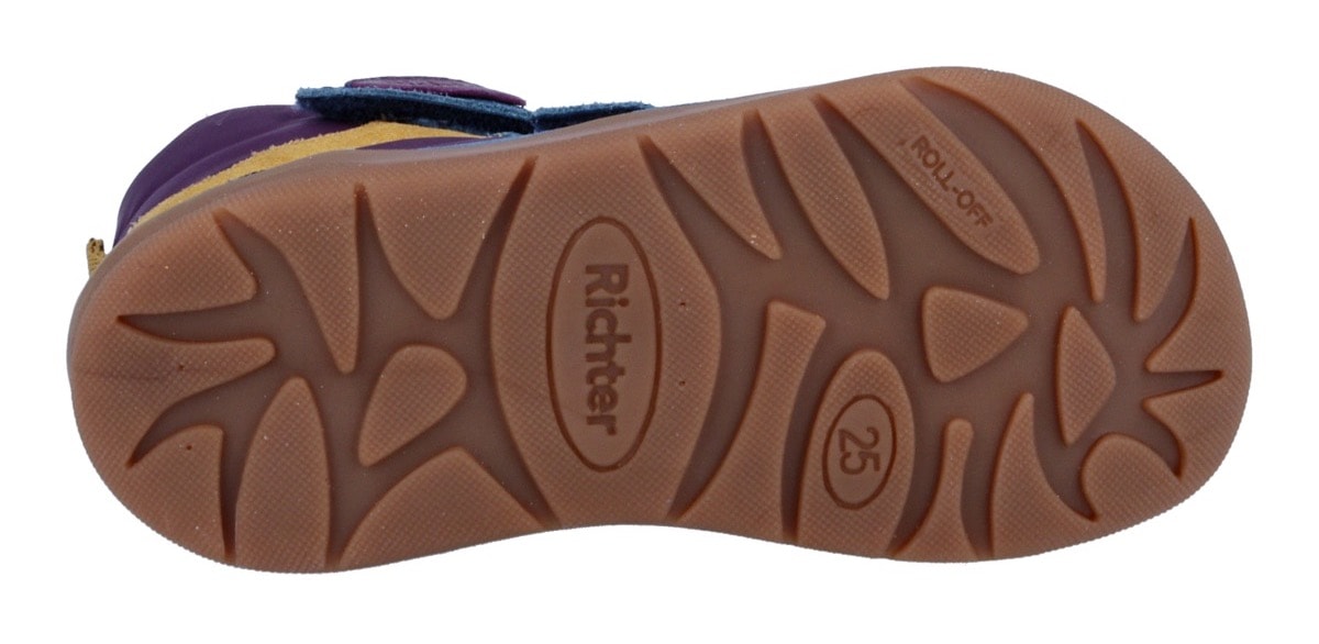 Richter Winterstiefel »Samy WMS: Mittel«  Barfußschuh, Klettstiefel mit Sympatex, Größenschablone zum Download