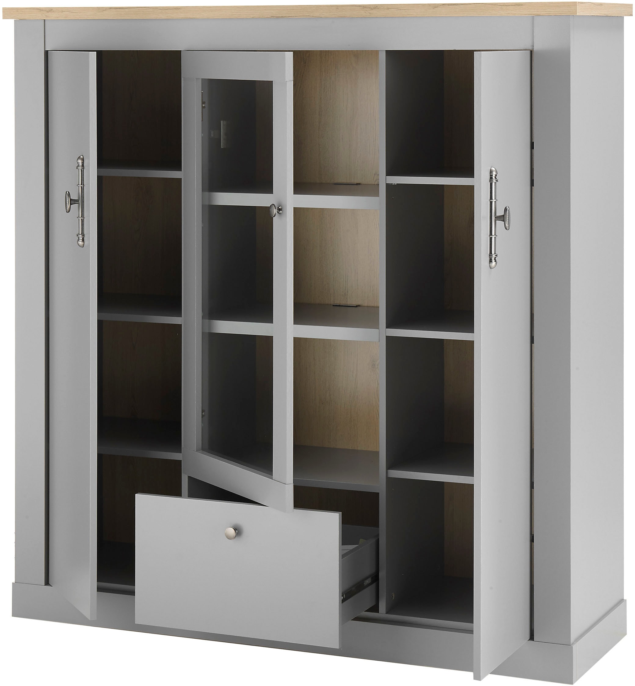 Home affaire Highboard »CHAMBORD«, Breite ca. 138 cm