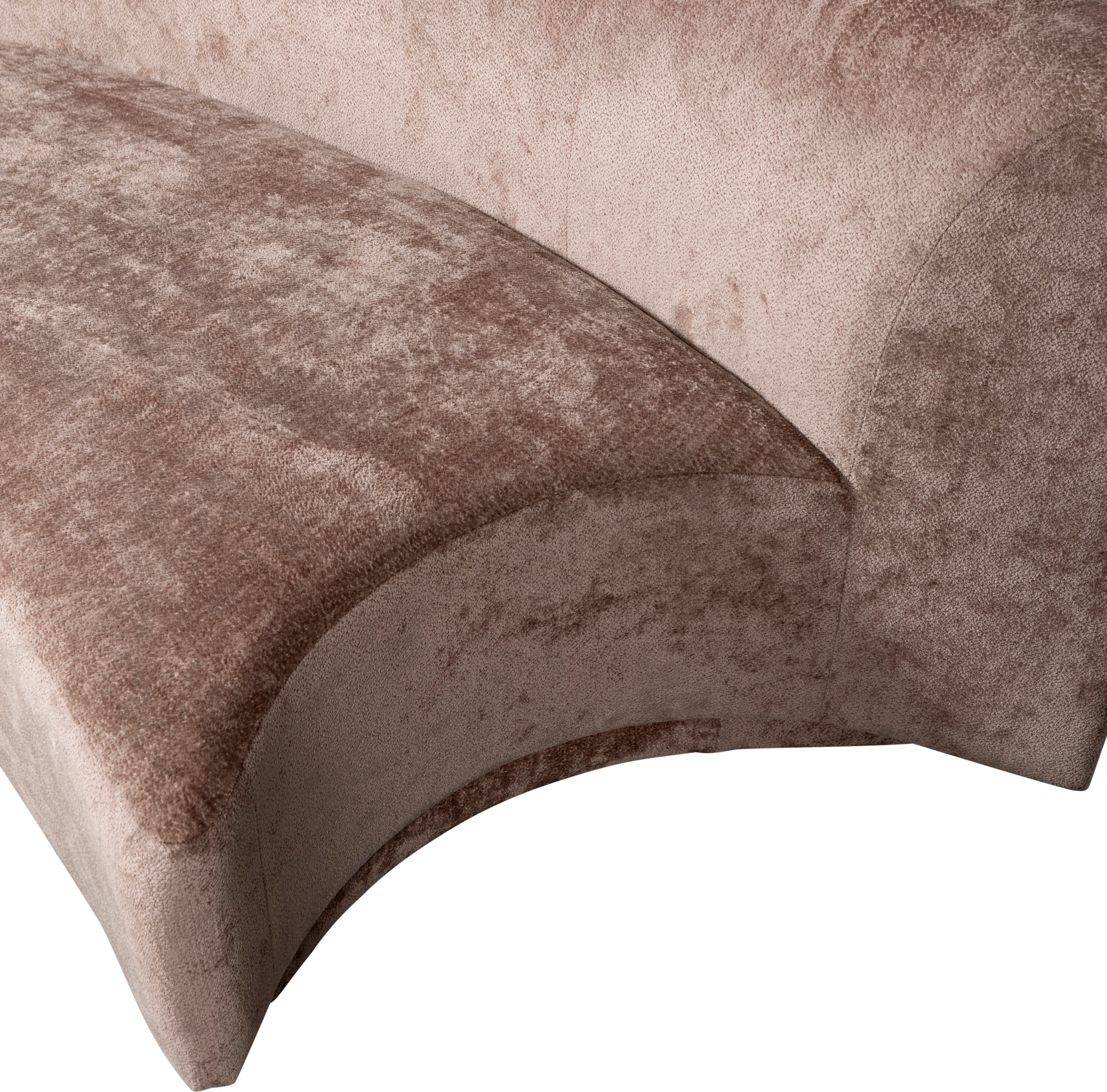 WOOOD 2-Sitzer »Popular«, frei im Raum stellbar, mit grobem Chenille gefüttert, Breite 215 cm