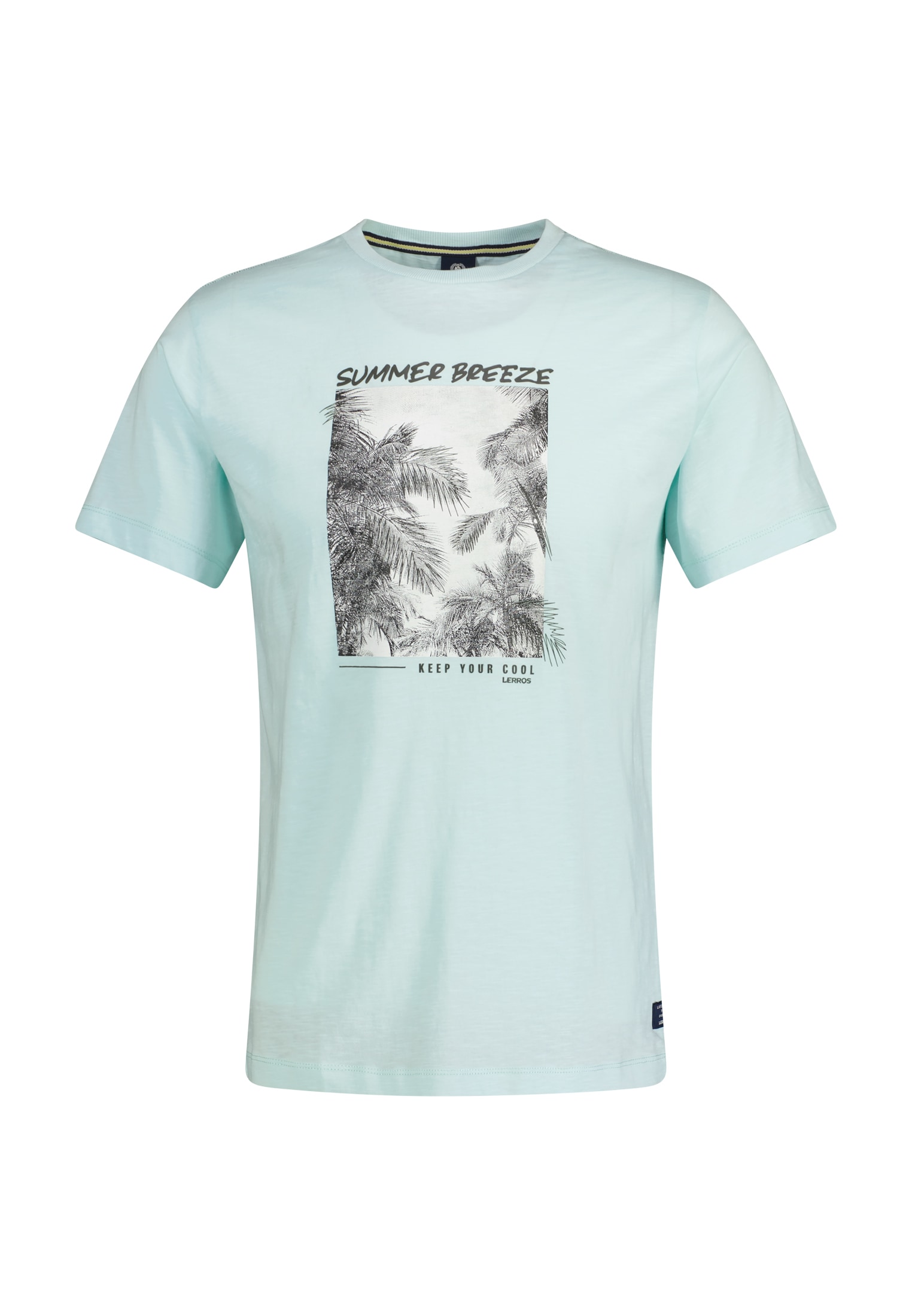 LERROS T-Shirt »T-Shirt mit Fotoprint«