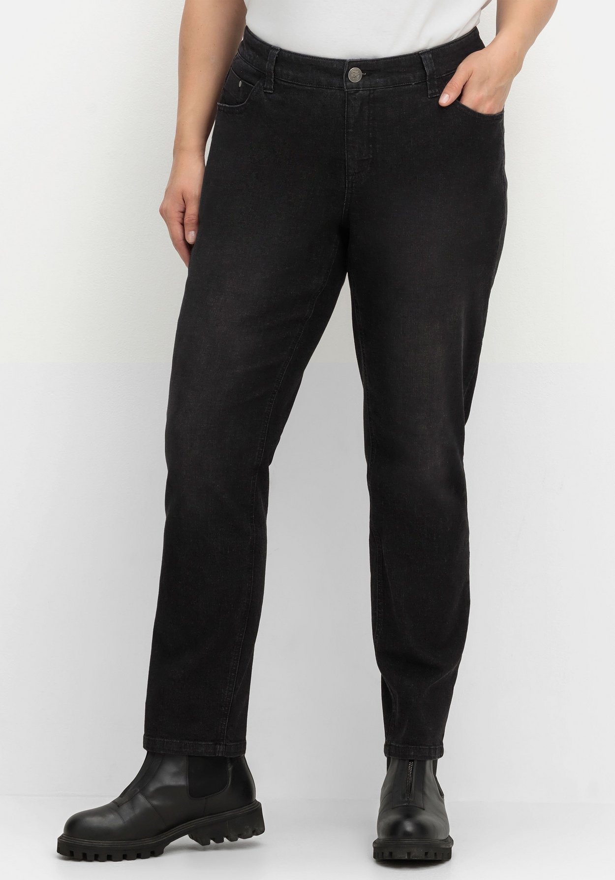 Sheego Stretch-Jeans »Jeans im komfortablen Curvy-Schnitt VERENA«