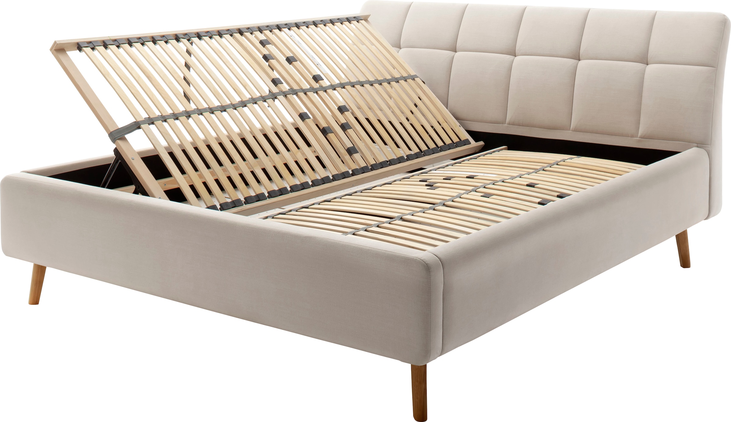 meise.möbel Polsterbett »Mila« mit Bettkasten
