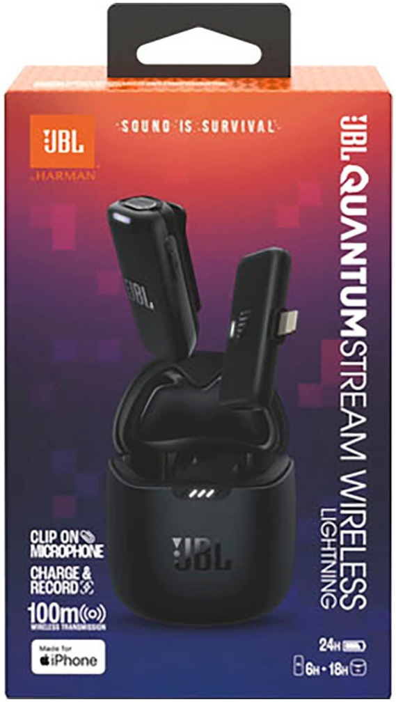 JBL Streaming-Mikrofon »Quantum Stream Wireless Lightning«