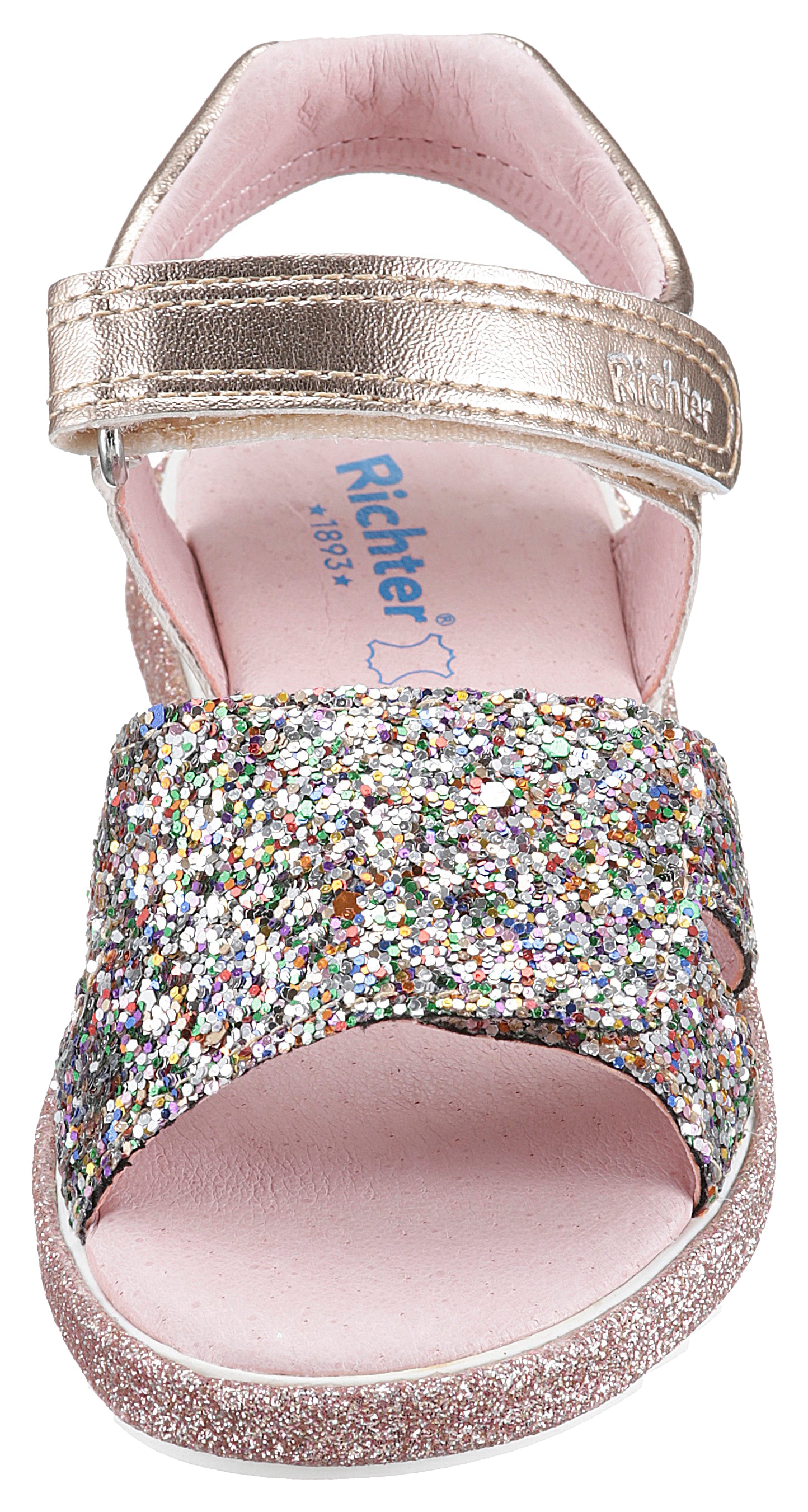 Richter Sandale »Romea«, Sommerschuh, Klettschuh, Sandalette, mit Klettverschluss