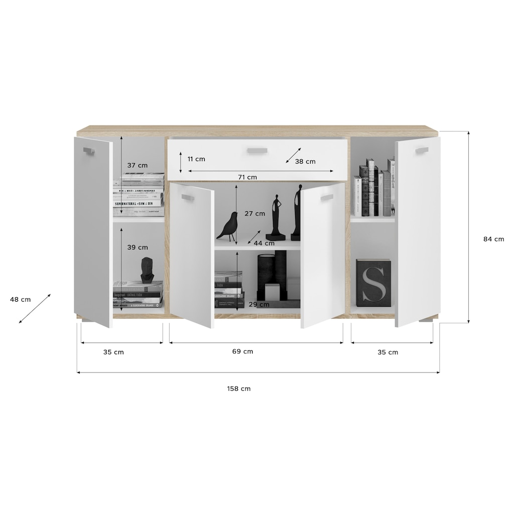 INOSIGN Sideboard »Odense«