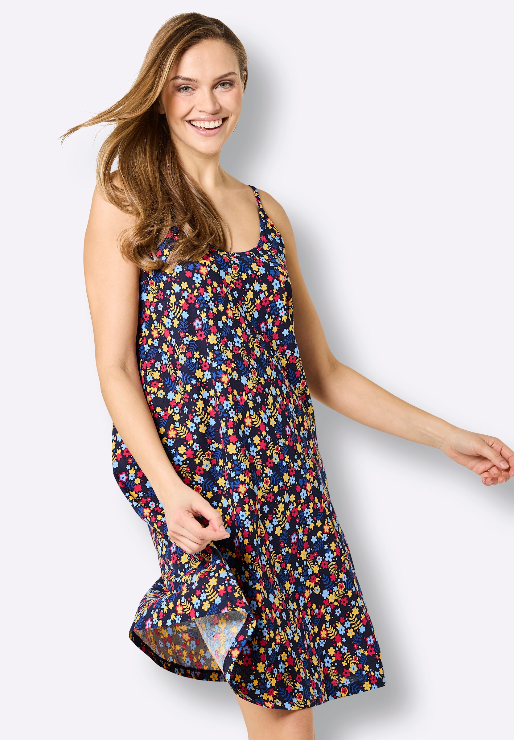 Witt Strandkleid »Sommerkleid Sommerkleid mit Spaghettiträgern« Ohne Taschen