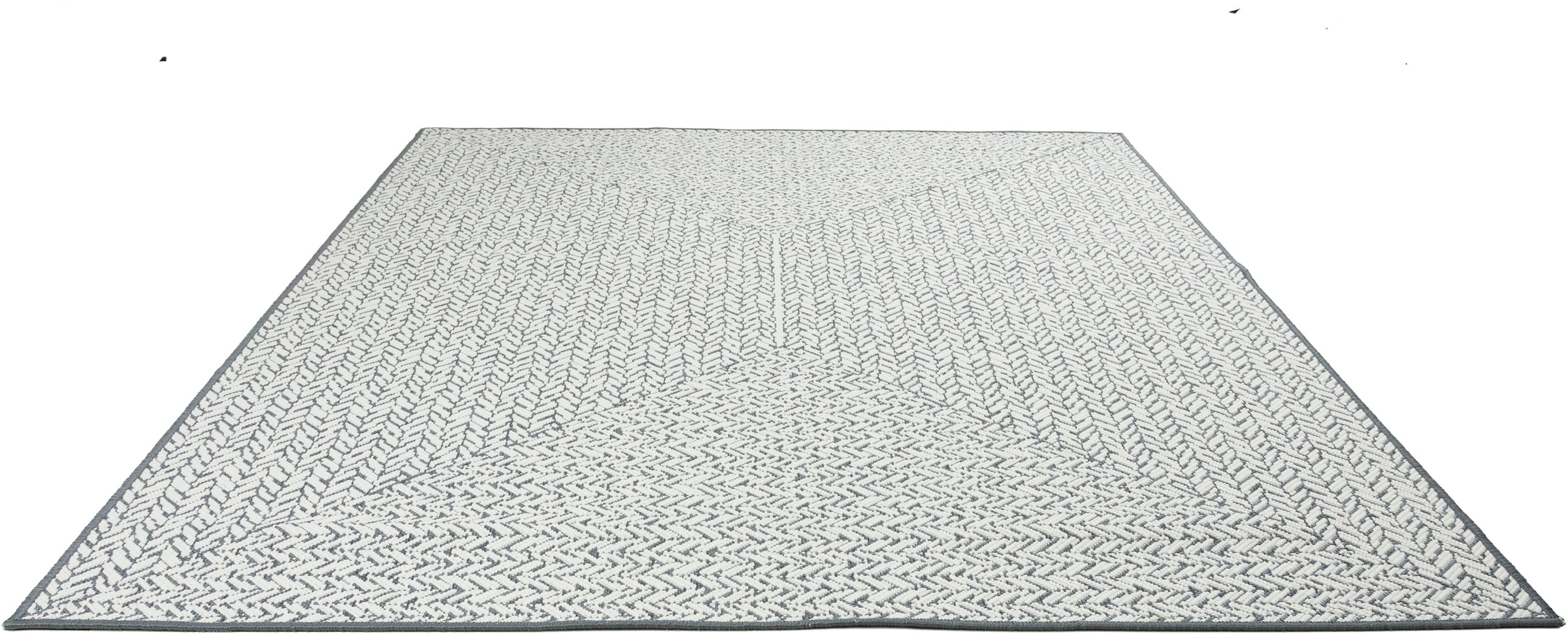 OTTO home Teppich »Matts in Strick-Optik auch für Balkon und Terrasse«, rechteckig, 5 mm Höhe, In- und Outdoor geeignet, Wetterfest & UV-beständig