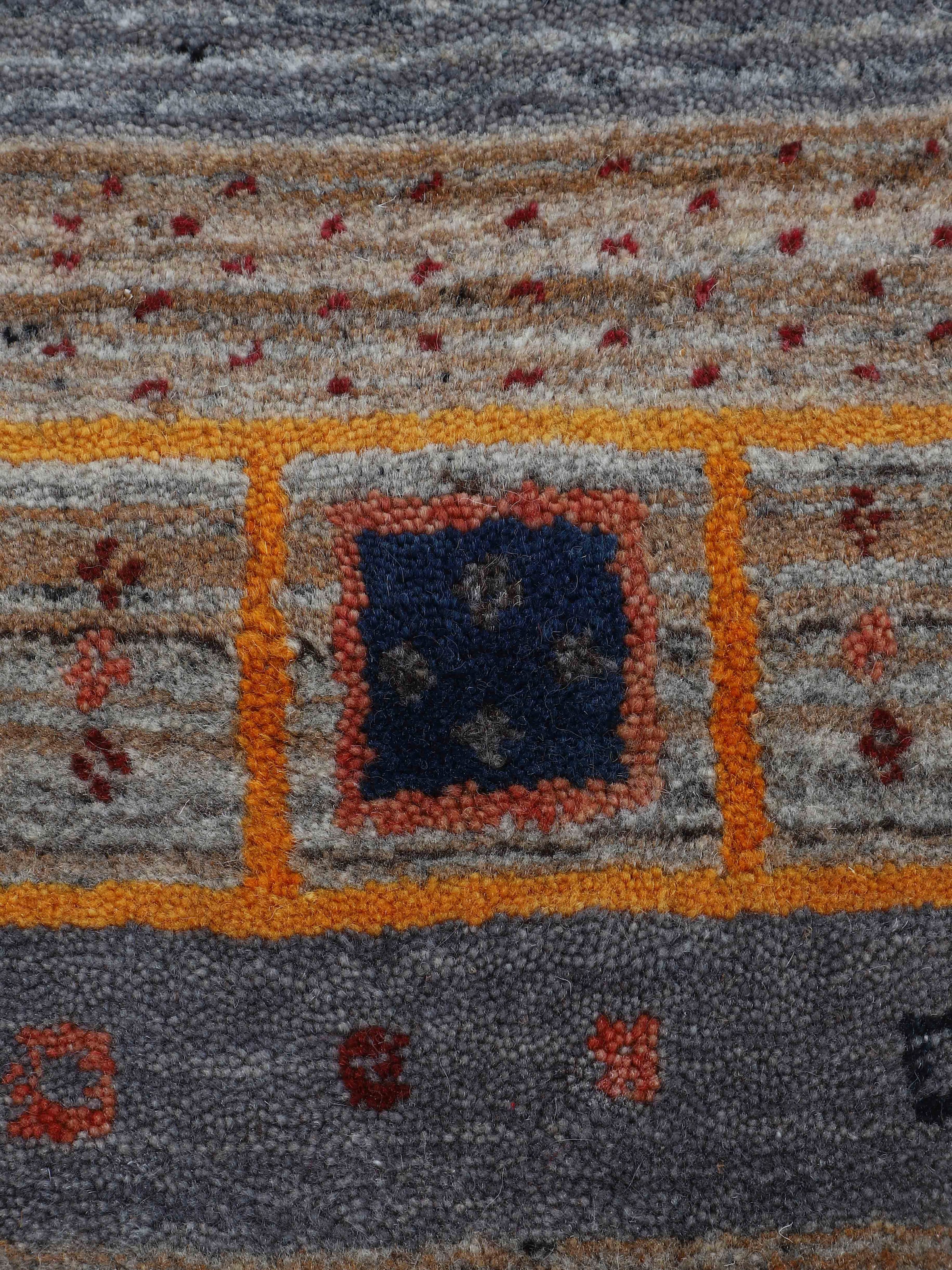 carpetfine Wollteppich »Gabbeh Vida«, rechteckig, 15 mm Höhe, reine Wolle, weicher Flor, auch als Läufer erhältlich