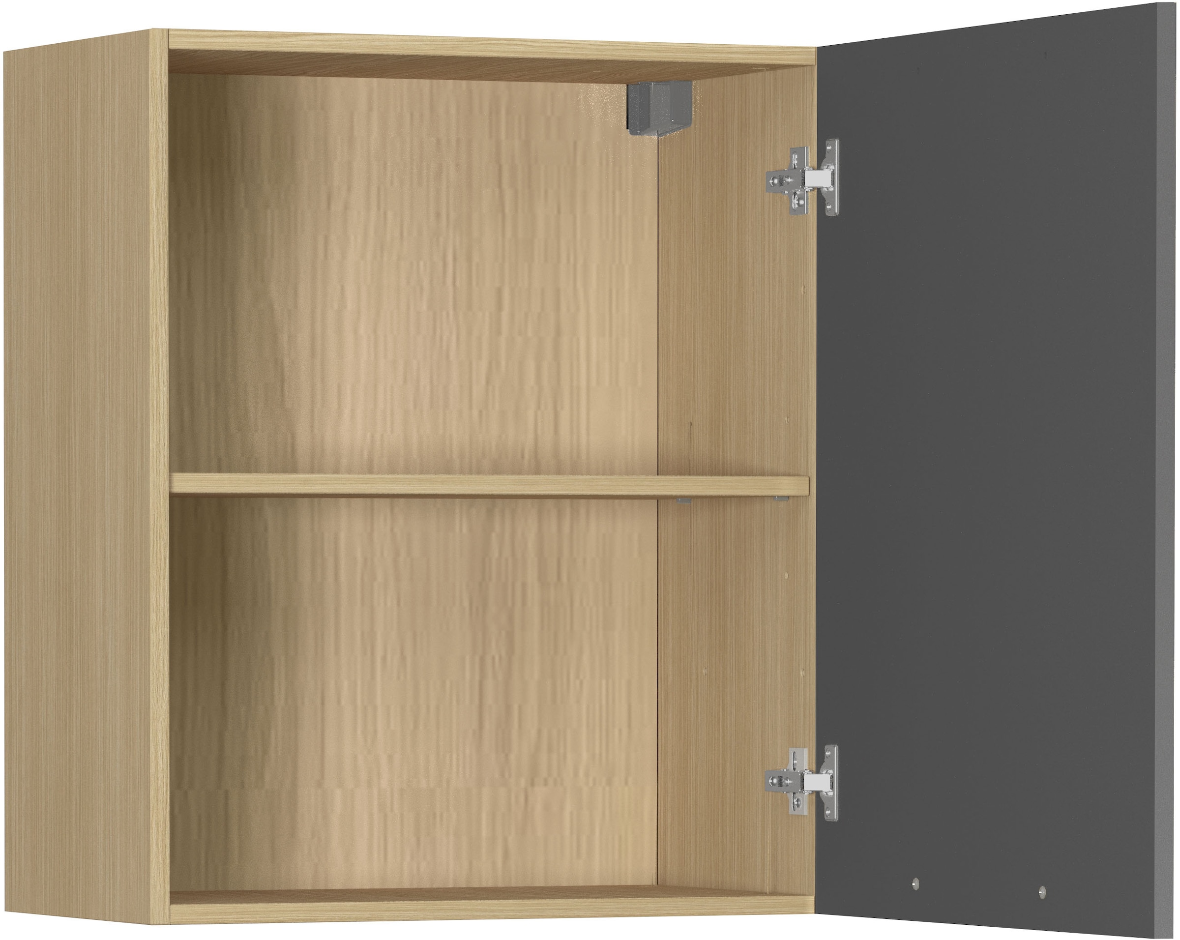 KOCHSTATION Küchenzeile »Luna, Küchenblock, Kücheninsel, Hängeschrank, Made in Italy« 3er-Set, Metallgriffe, Soft-Close-Funktion, inklusive Spüle