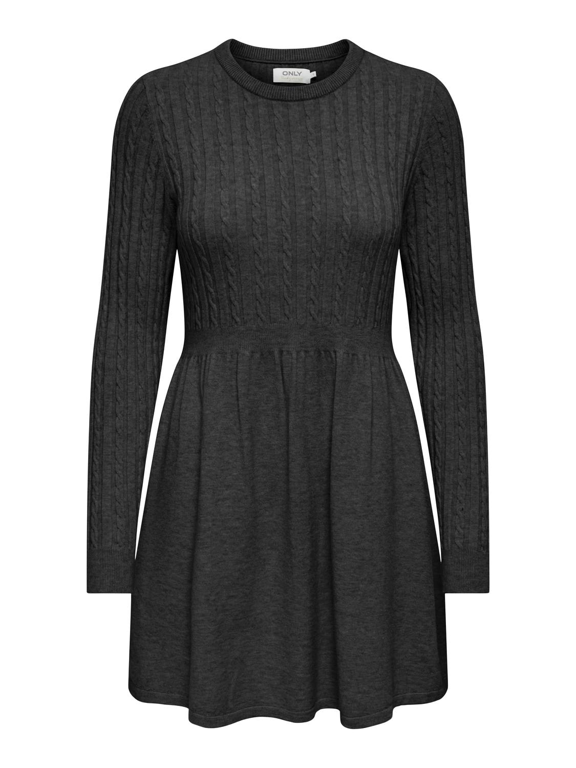 ONLY Strickkleid »ONLFIA LS CABLE DRESS KNT«