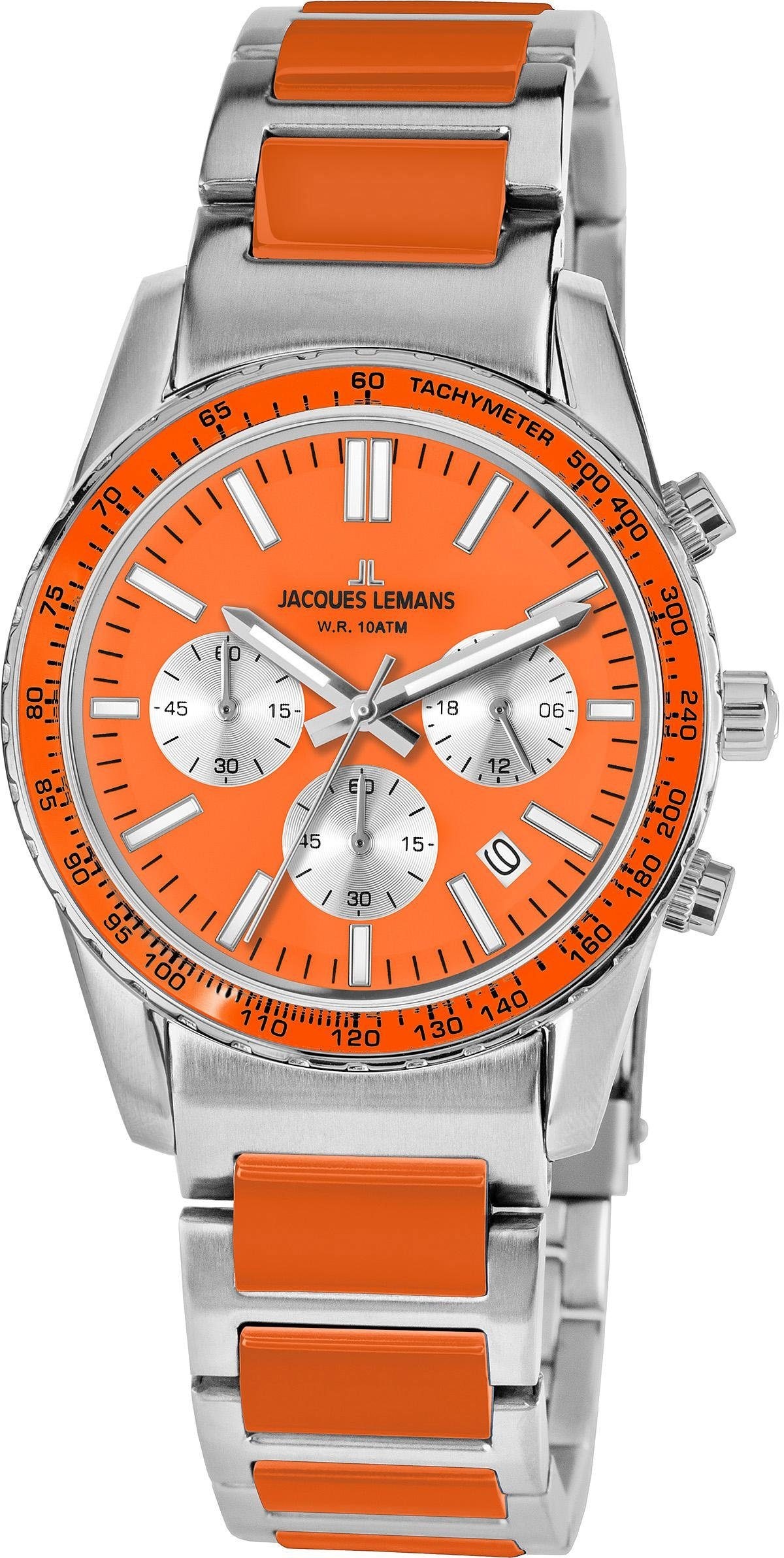 Chronograph »Liverpool, 1-2059L«, Quarzuhr, Armbanduhr, Herrenuhr, Datum, Stoppfunktion