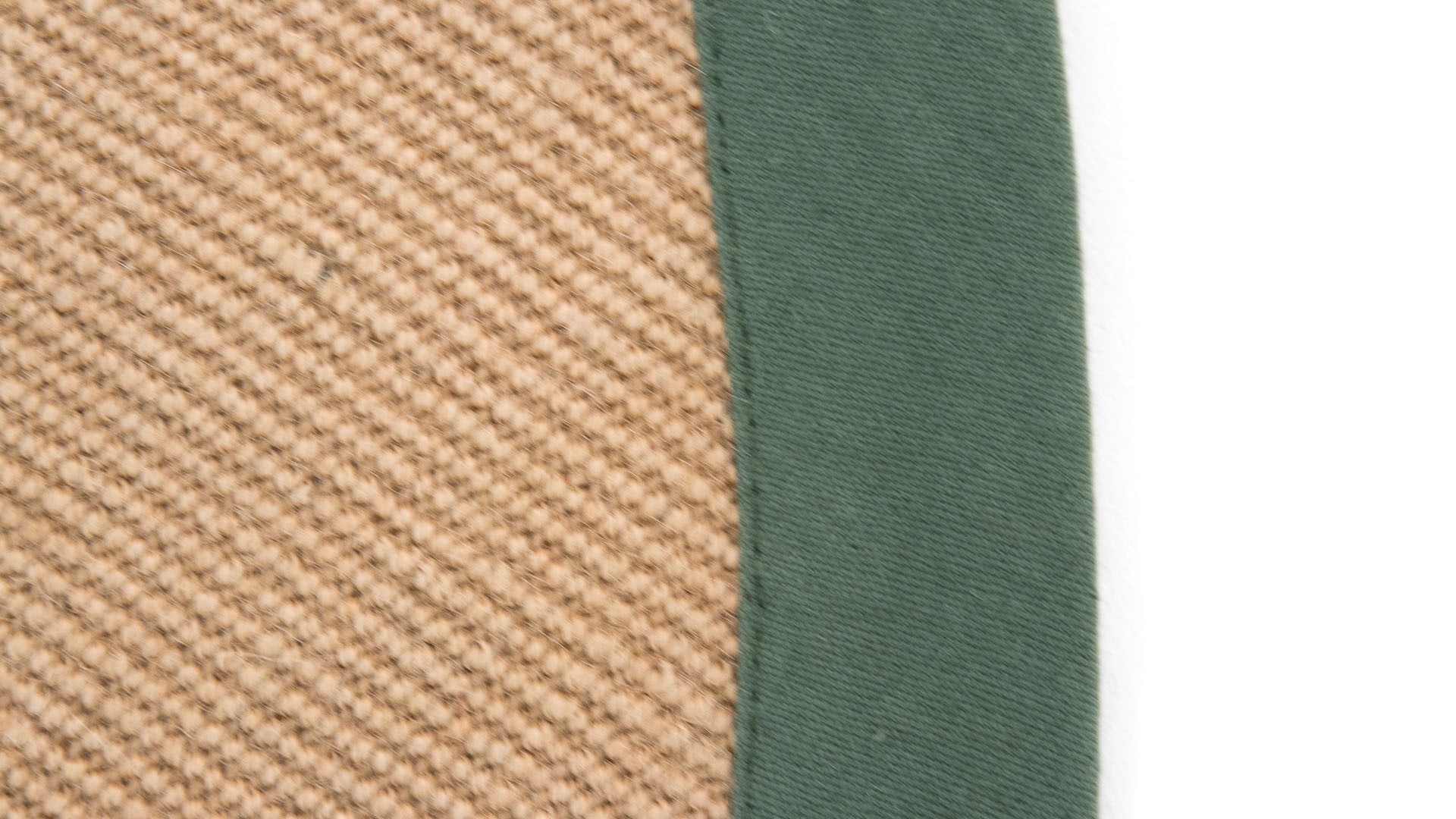 carpetfine Sisalteppich »Sisal«, rund, mit farbiger Bordüre, Anti-Rutsch Rückseite