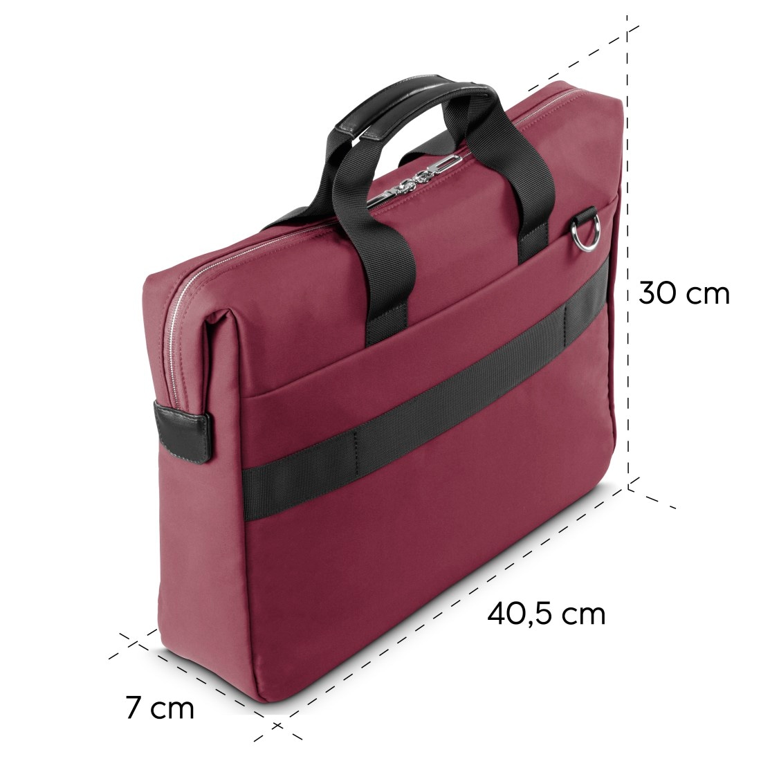 Hama Notebookrucksack »Laptoptasche (34 – 36 cm (13,3 - 14,1“), wasserabweisend, gepolstert)« extralanger Reißverschluss
