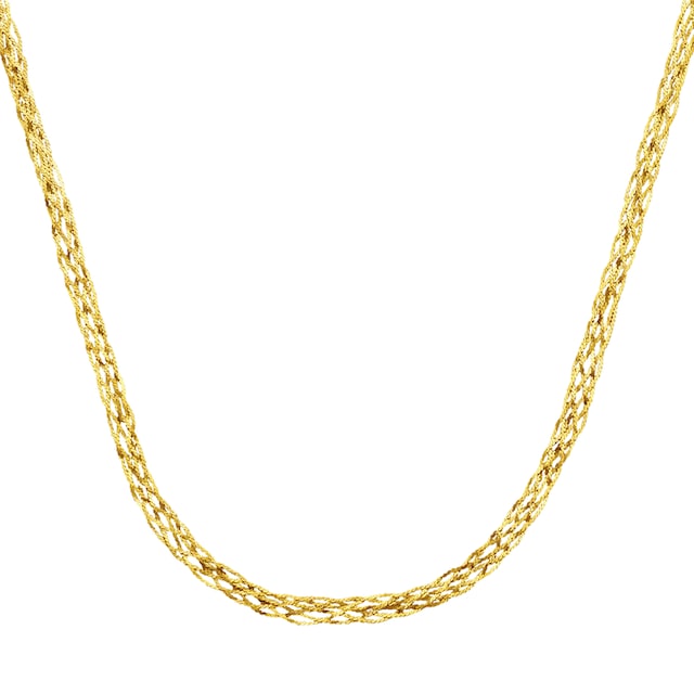 Luigi Merano Goldkette »Kette geflochtene Fantasiekette, Gold 585« kaufen |  UNIVERSAL