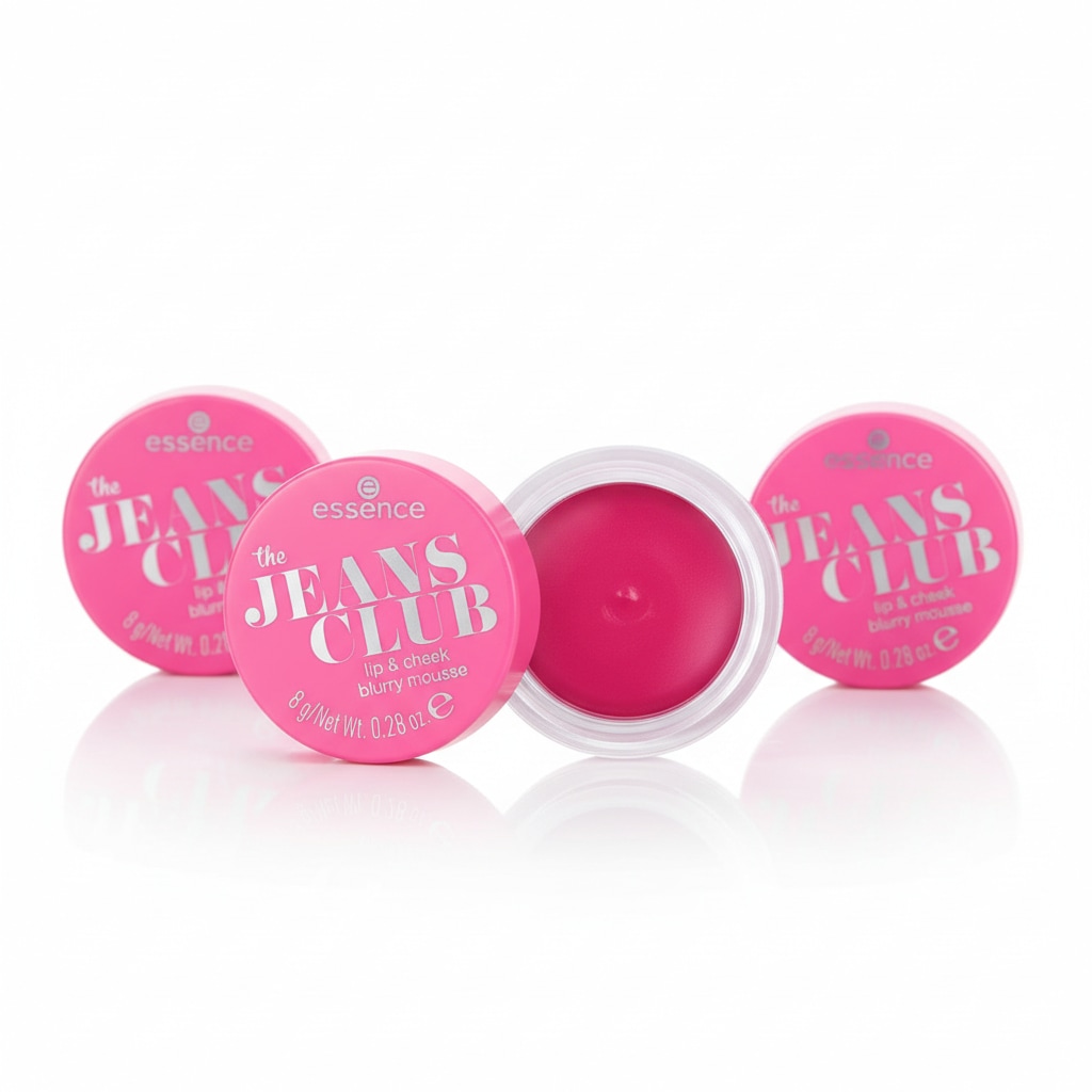 Essence Rouge »THE JEANS CLUB LIP & CHEEK BLURRY MOUSSE«