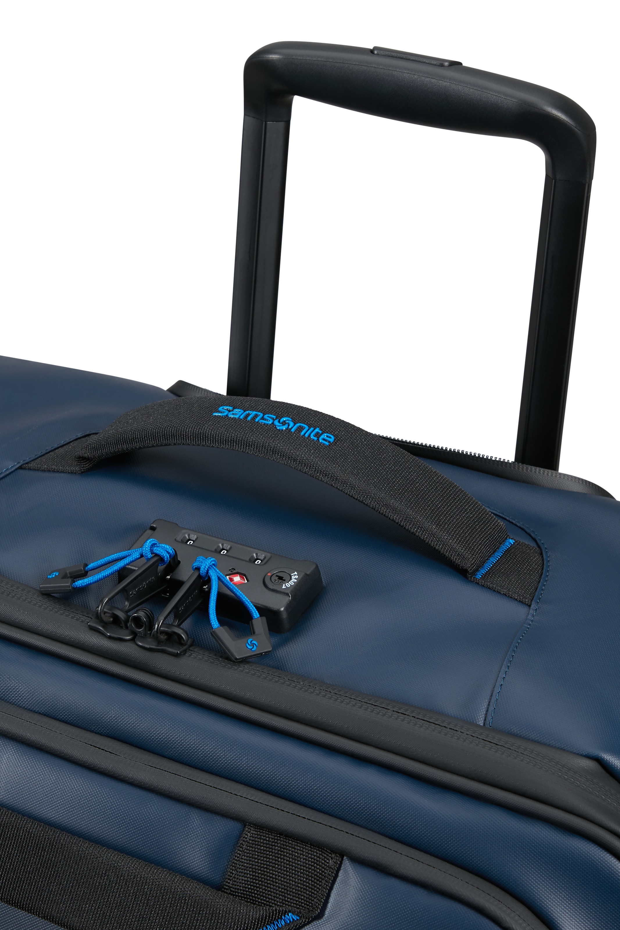 Samsonite Weichgepäck-Trolley »SPINNER DUFFLE« 80 l 4 Rollen Wasserabweisende Beschichtung, reflektierende Details für Sichtbarkeit