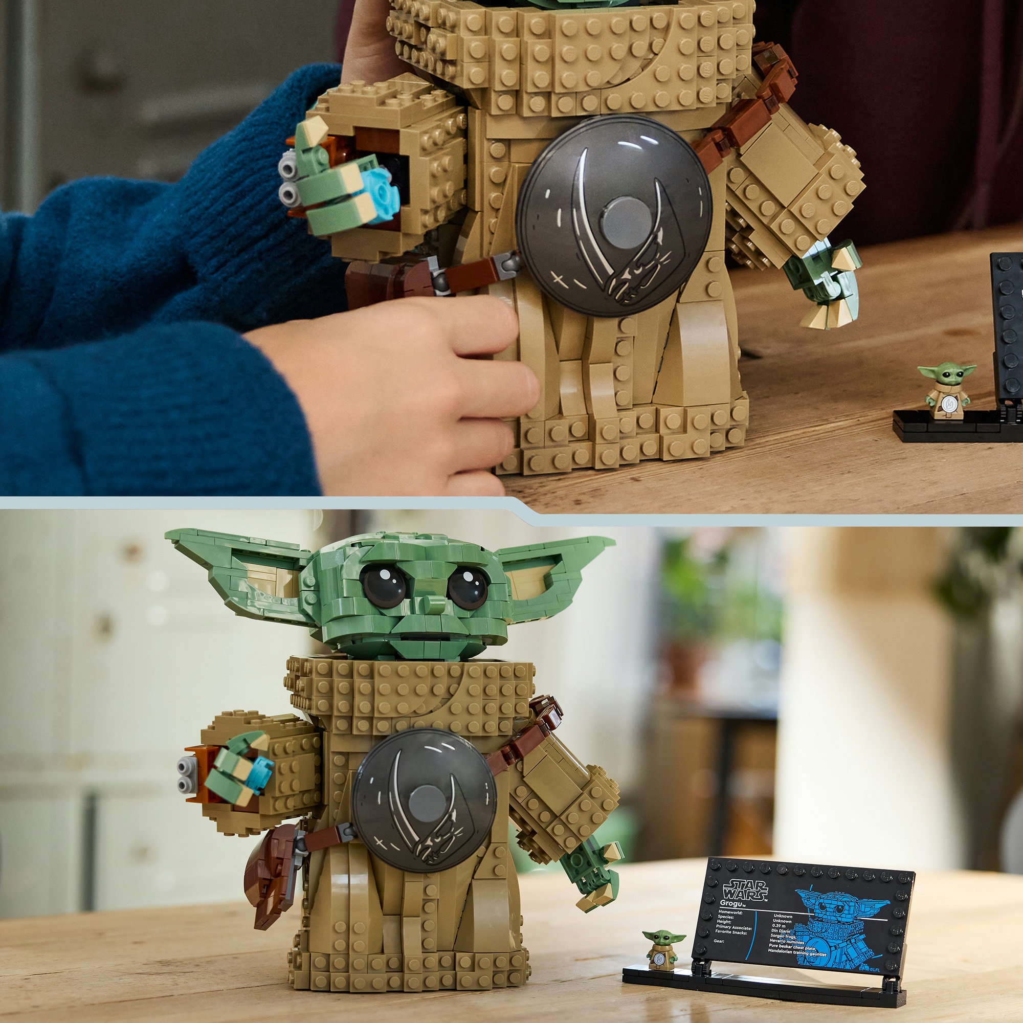 LEGO® Konstruktionsspielsteine »Grogu (Lehrling des Mandalorianers) (75446), LEGO Star Wars™«