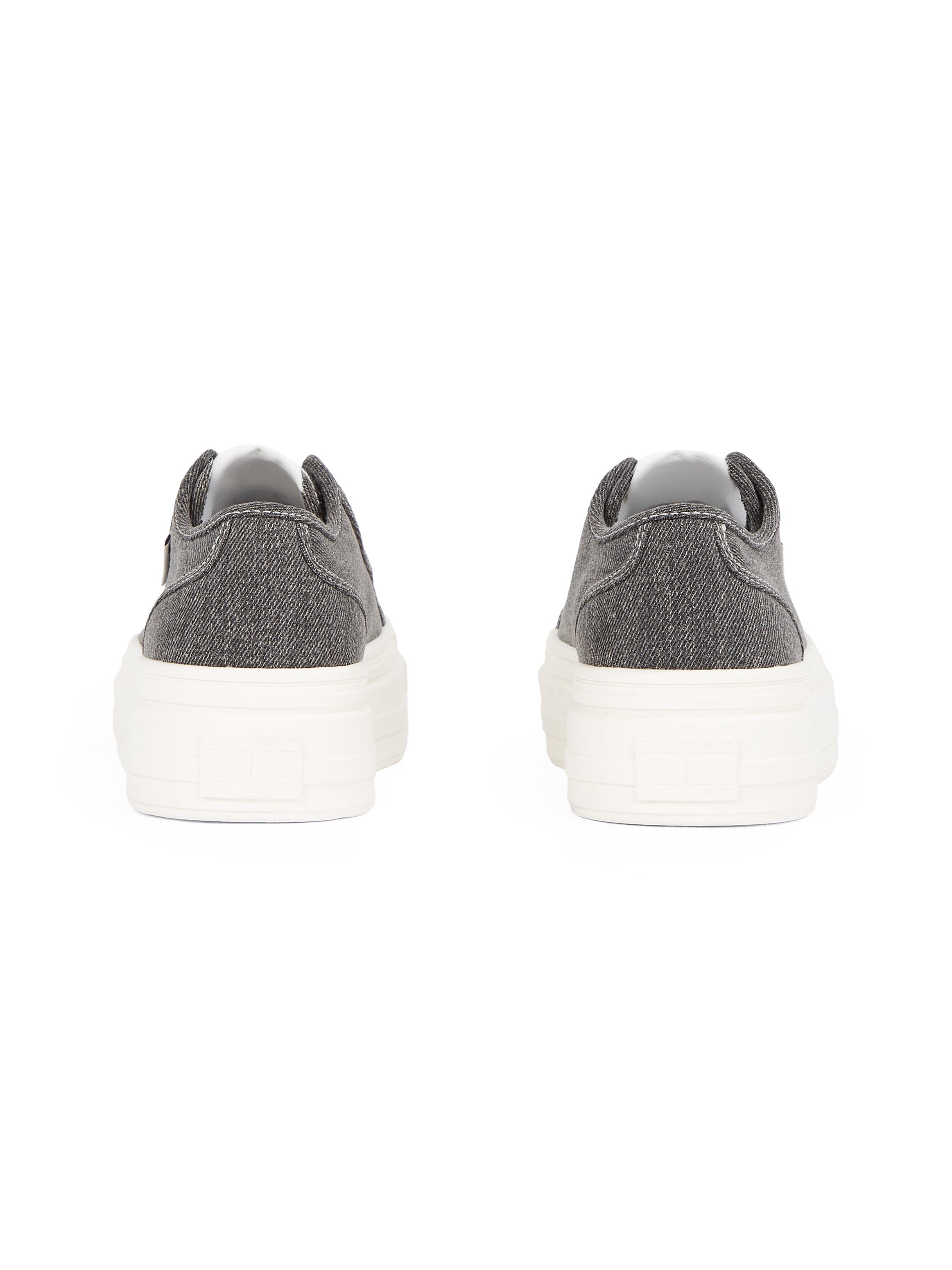 Tommy Jeans Plateausneaker »TJW FOXING FLATFORM LC«, Freizeitschuh, Halbschuh, Schnürschuh im Jeans-Look