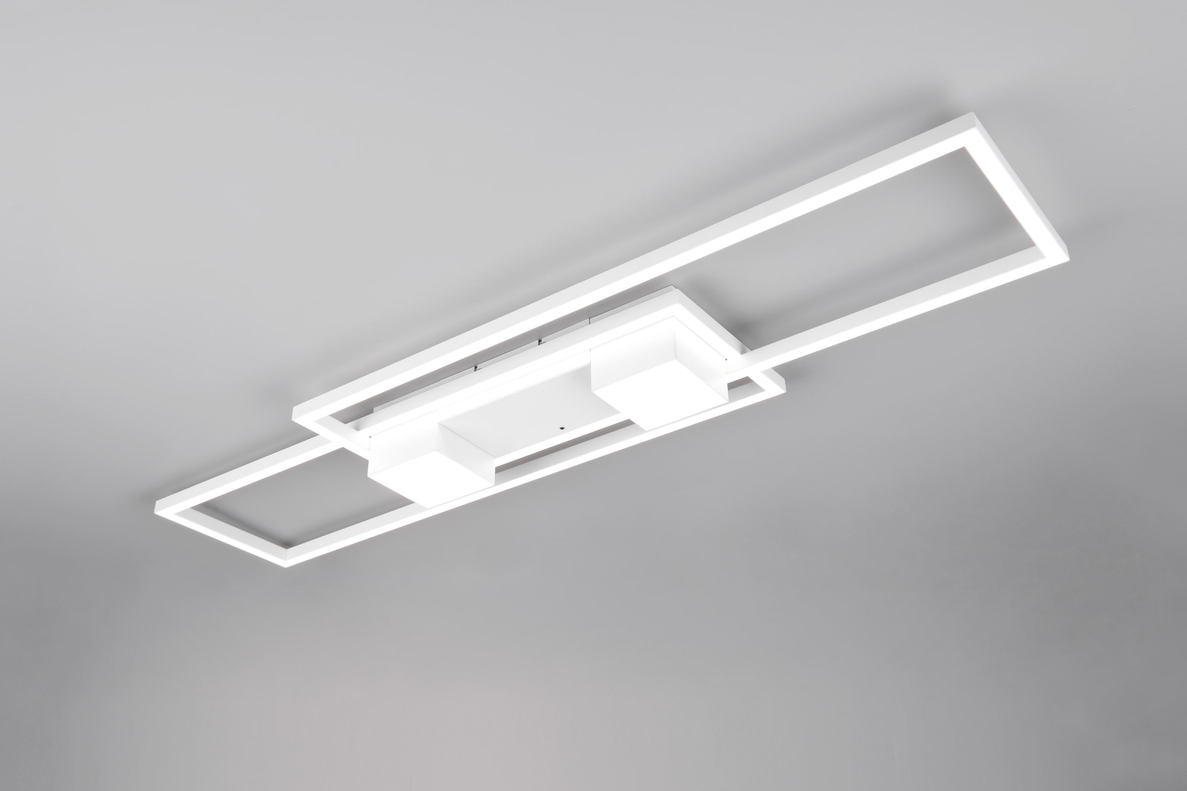 TRIO Leuchten LED Deckenleuchte »ALBANY LED Deckenlampe 37W 4300 Lumen warmweiß bis kaltweiß 2700-6500K« LED-Board 1 Stk. warmweiß - kaltweiß Fernbedienung, Lichtfarbe einstellbar, Memory, Nachtlicht, dimmbar