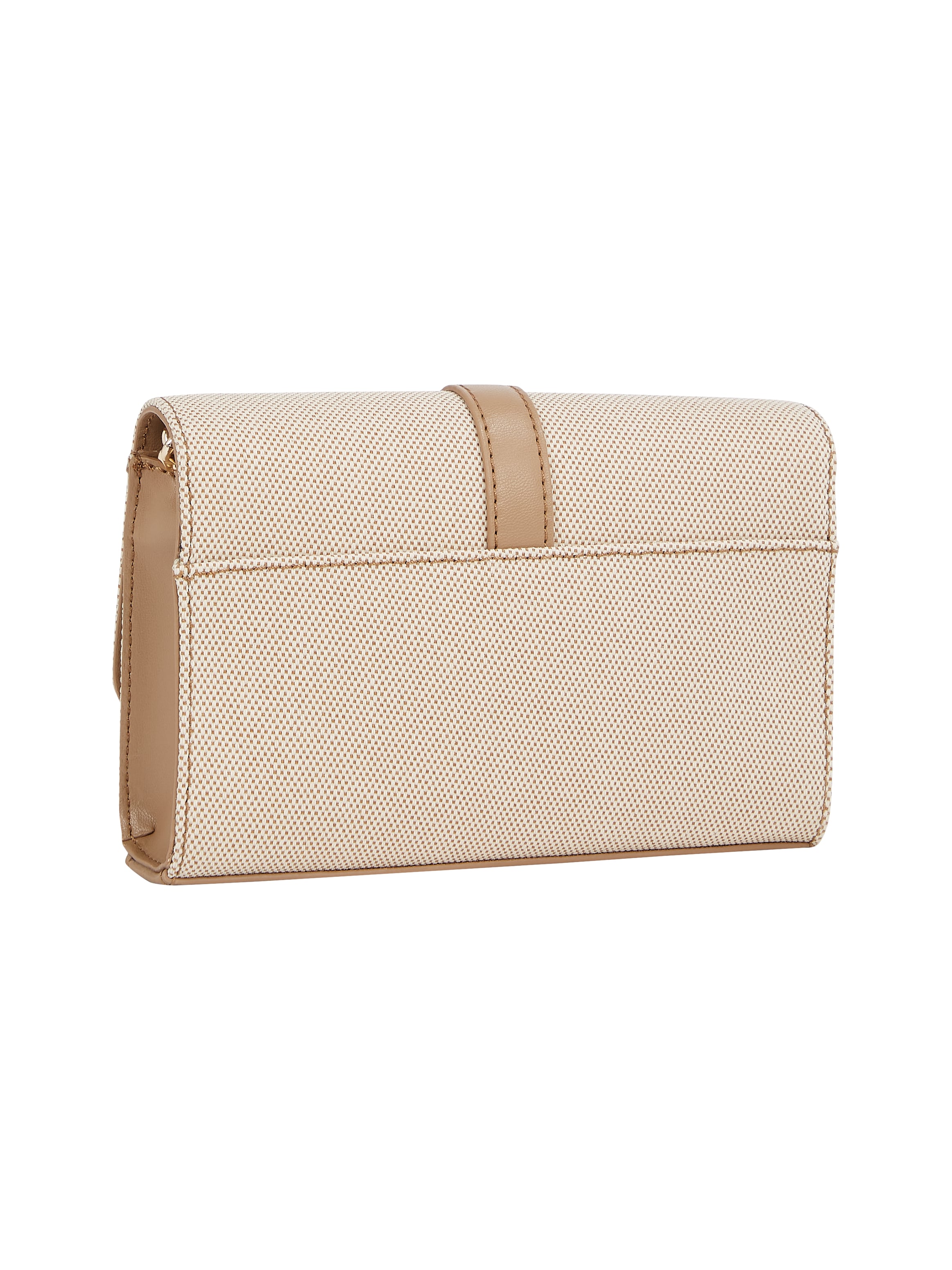 Tommy Hilfiger Umhängetasche »TH HERITAGE MINI CROSSVER CANVAS«, Abendtasche, Minibag mit edlem Ketten-Henkel