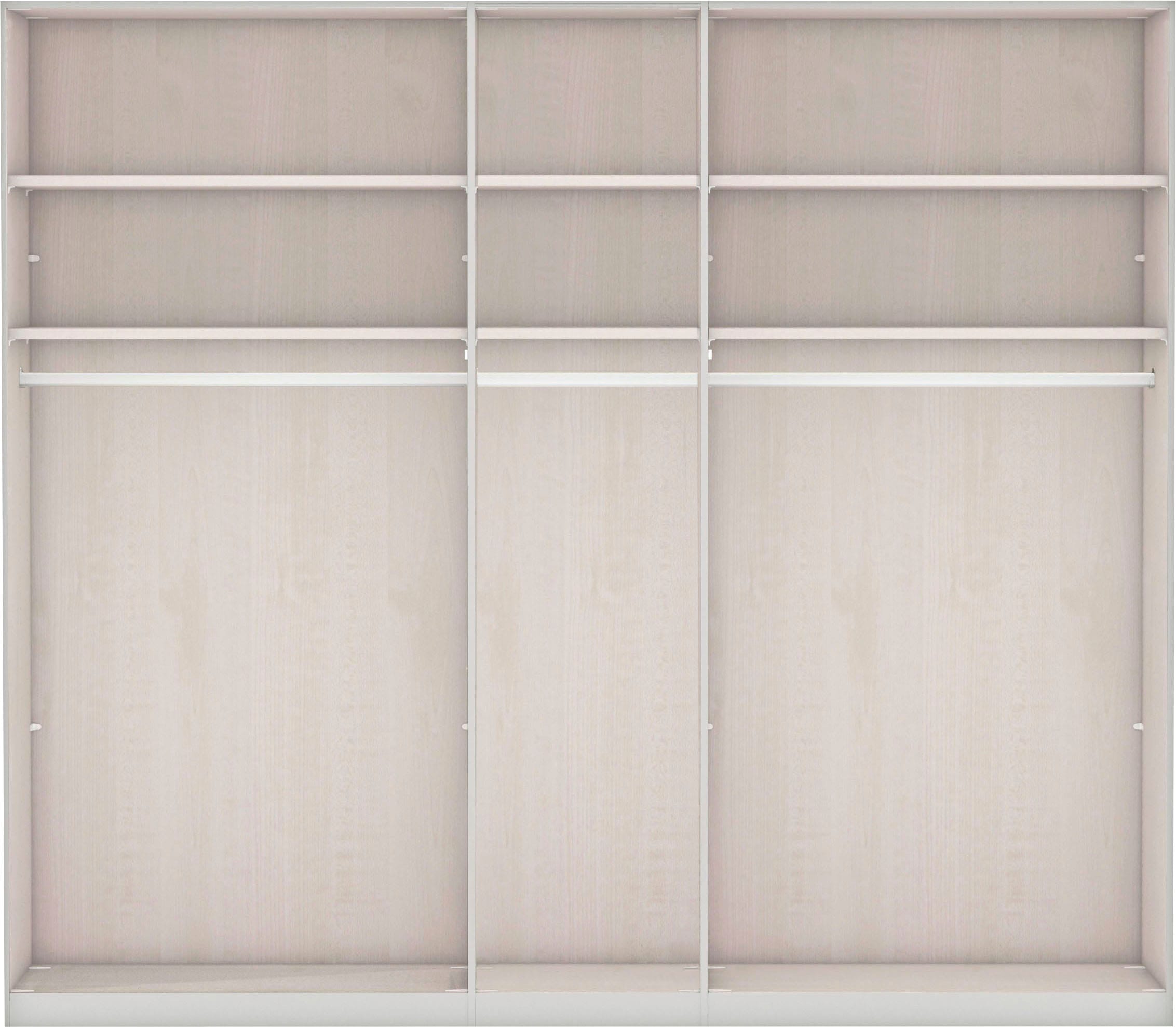 WIEMANN Drehtürenschrank »Göteborg, Kleiderschrank, Schrank, Wäscheschrank«, (4 Breiten, MADE IN GERMANY), inkl. Türendämpfung, langlebige Qualität, viel Stauraum