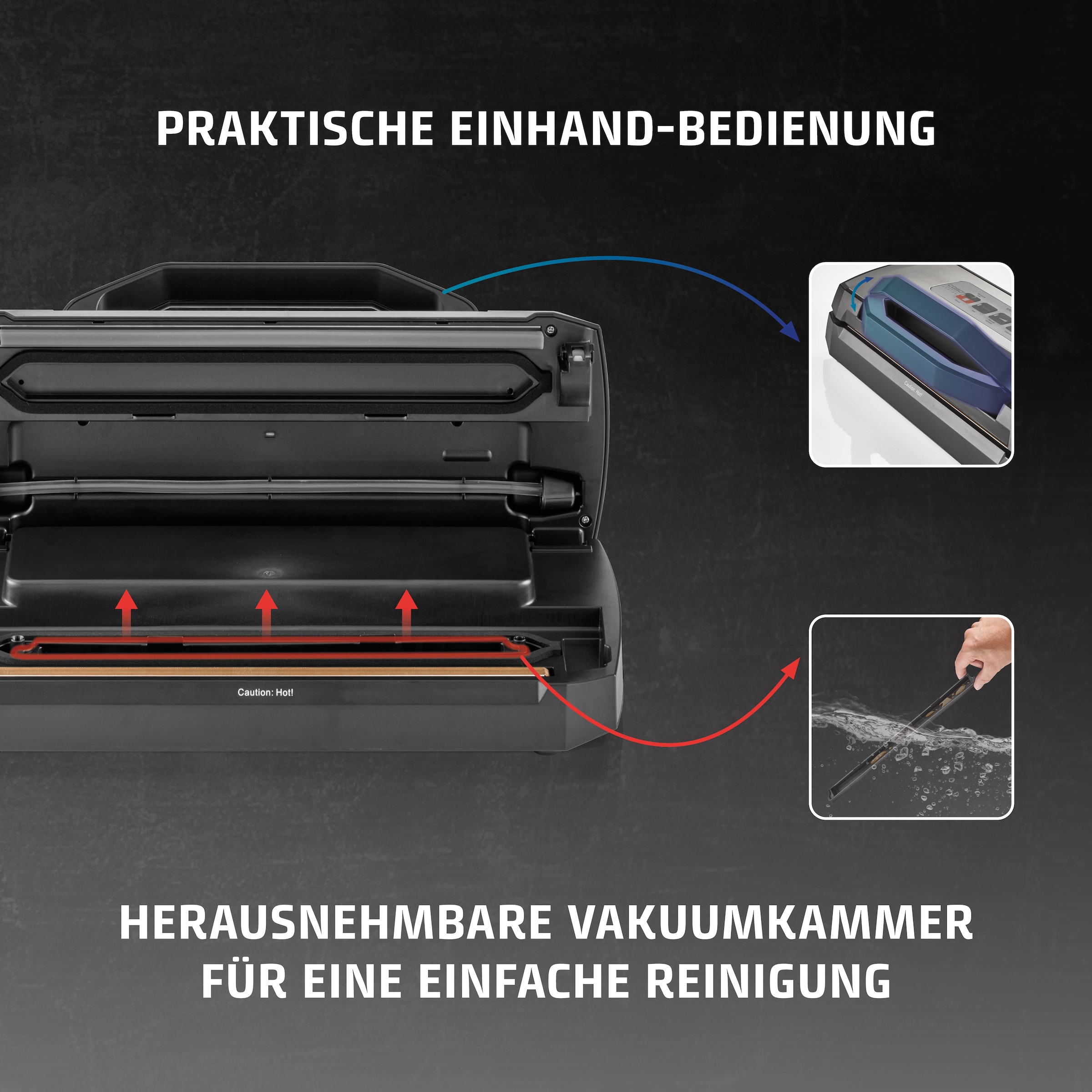Caso Vakuumierer »1525 VRH490 advanced« 110 W