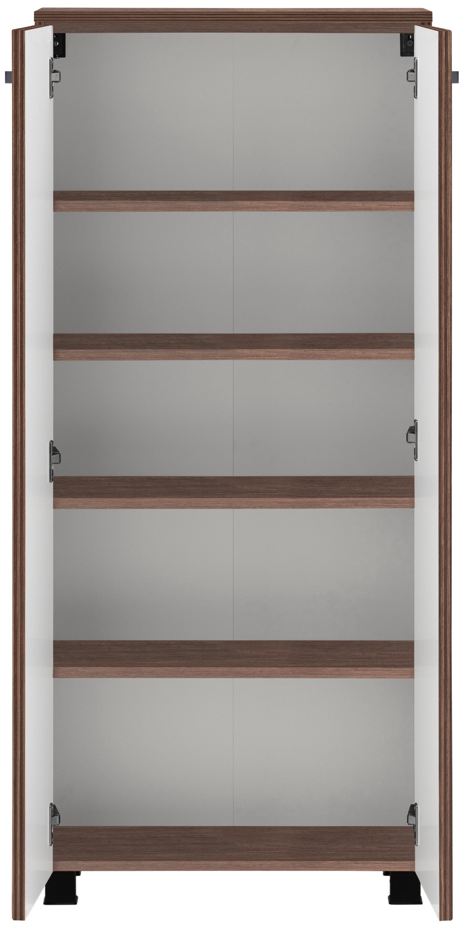 welltime Midischrank »Trento, verschiedene Ausführungen und Farben«, Badmöbel, Badschrank, 60 cm breit, 2 Türen, viel Stauraum