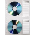 Hama CD-Hülle »CD-Ordnerhüllen, DIN A4, Folie zum einsortieren, Schutzhülle«