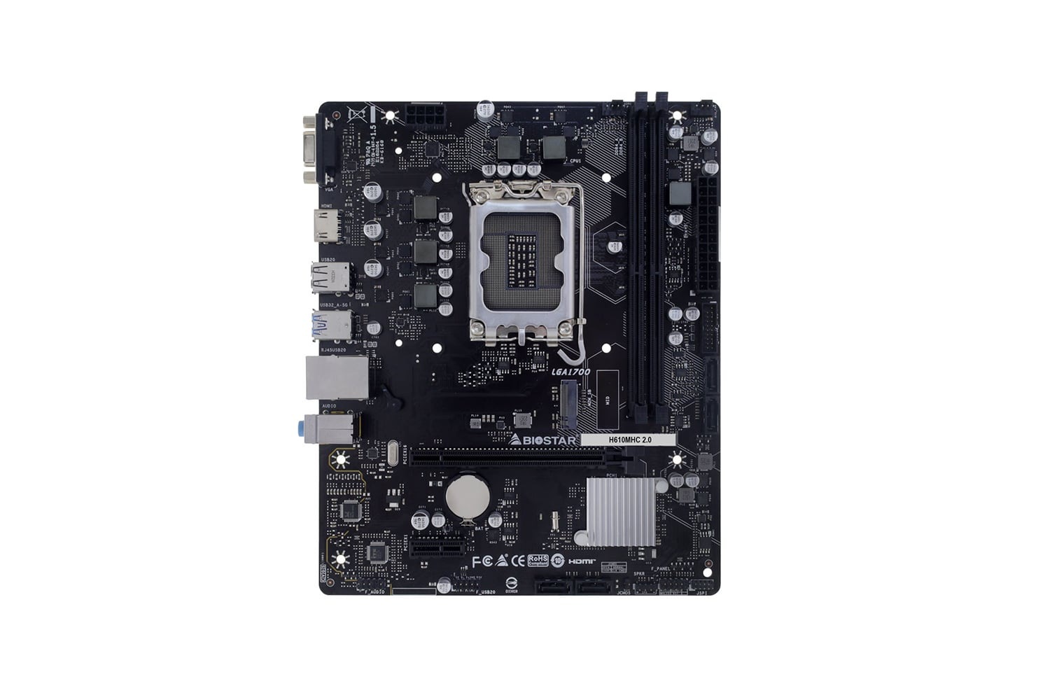 Biostar Mainboard »H610MHC 2.0«