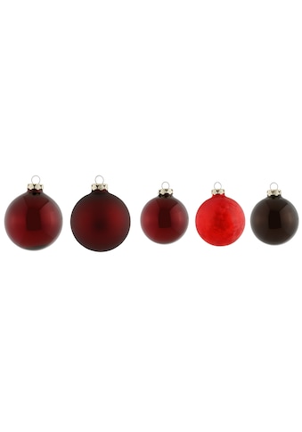 Weihnachtsbaumkugel »Shiraz, Weihnachtsdeko, Christbaumschmuck aus Glas«, (Set, 18 St.)