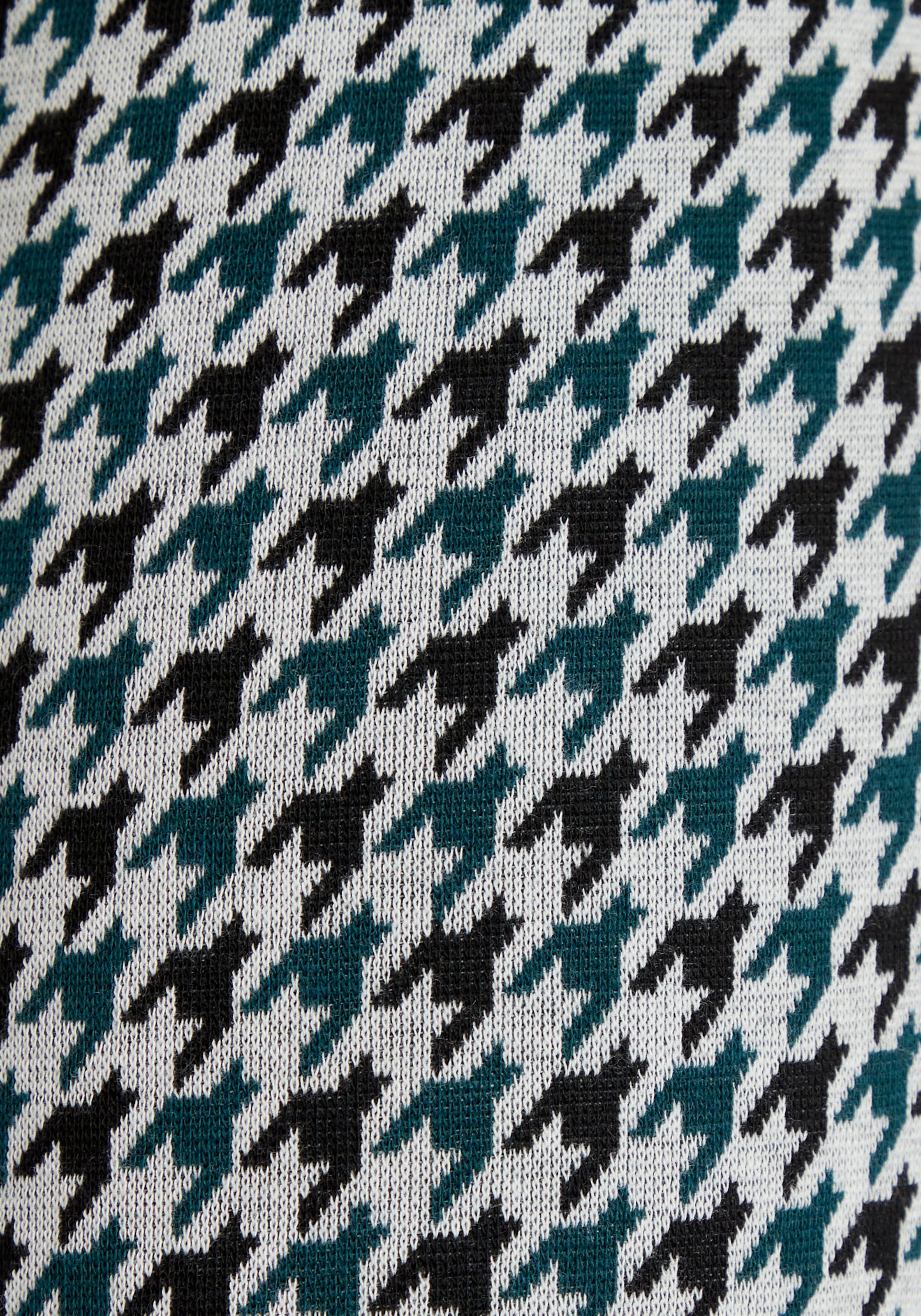 LASCANA Leggings, mit eingestricktem farbigem Design