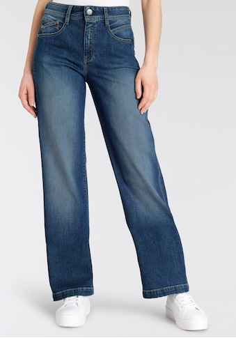 Herrlicher Weite Jeans »Gila Sailor Long Organic«, Waschung kaufen