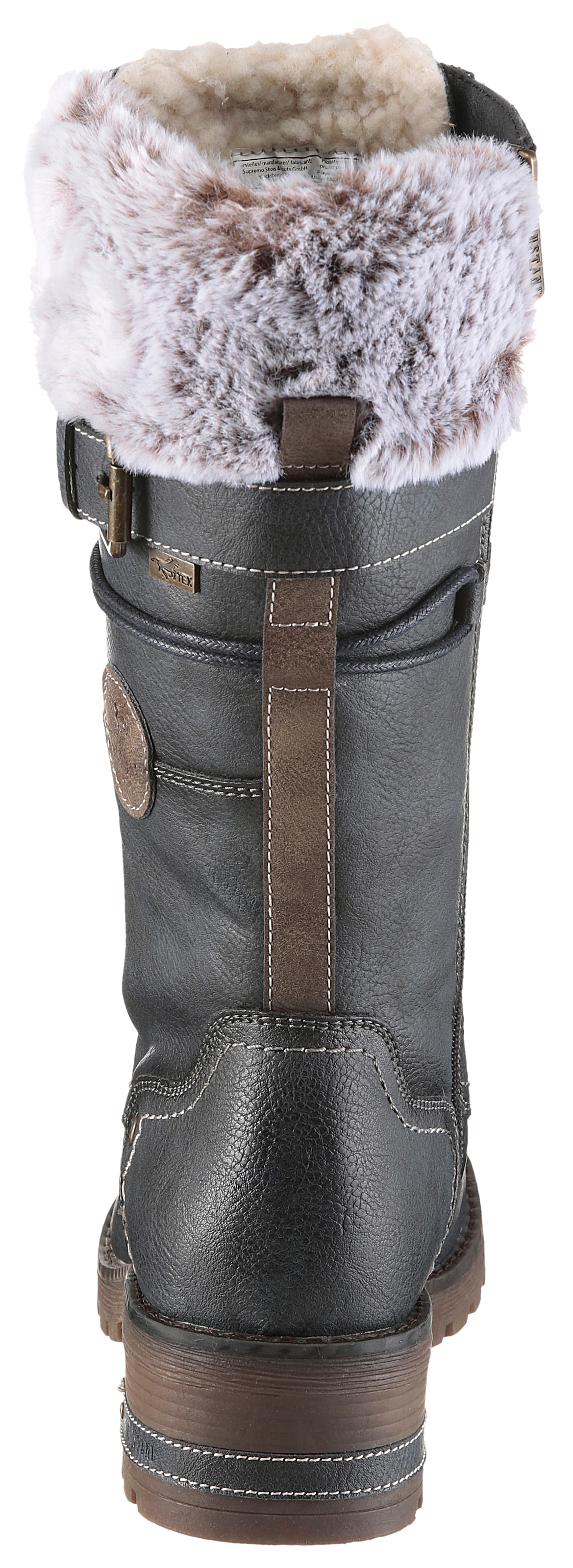 Mustang Shoes Winterstiefel »Haukea«  Snowboots, Winterstiefel mit TEX-Membrane