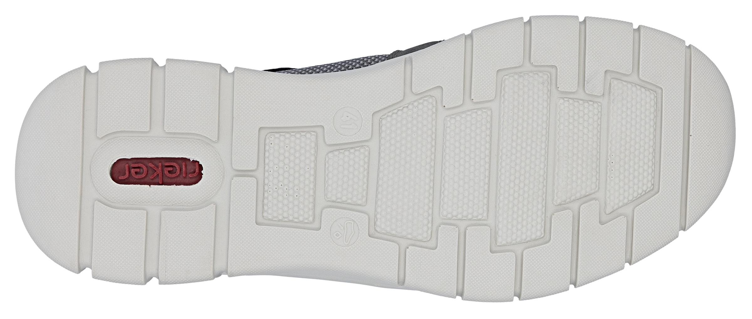Rieker Slip-On Sneaker  Schlupfschuh, Halbschuh, Freizeitschuh mit Gummizug, zum Schlupfen