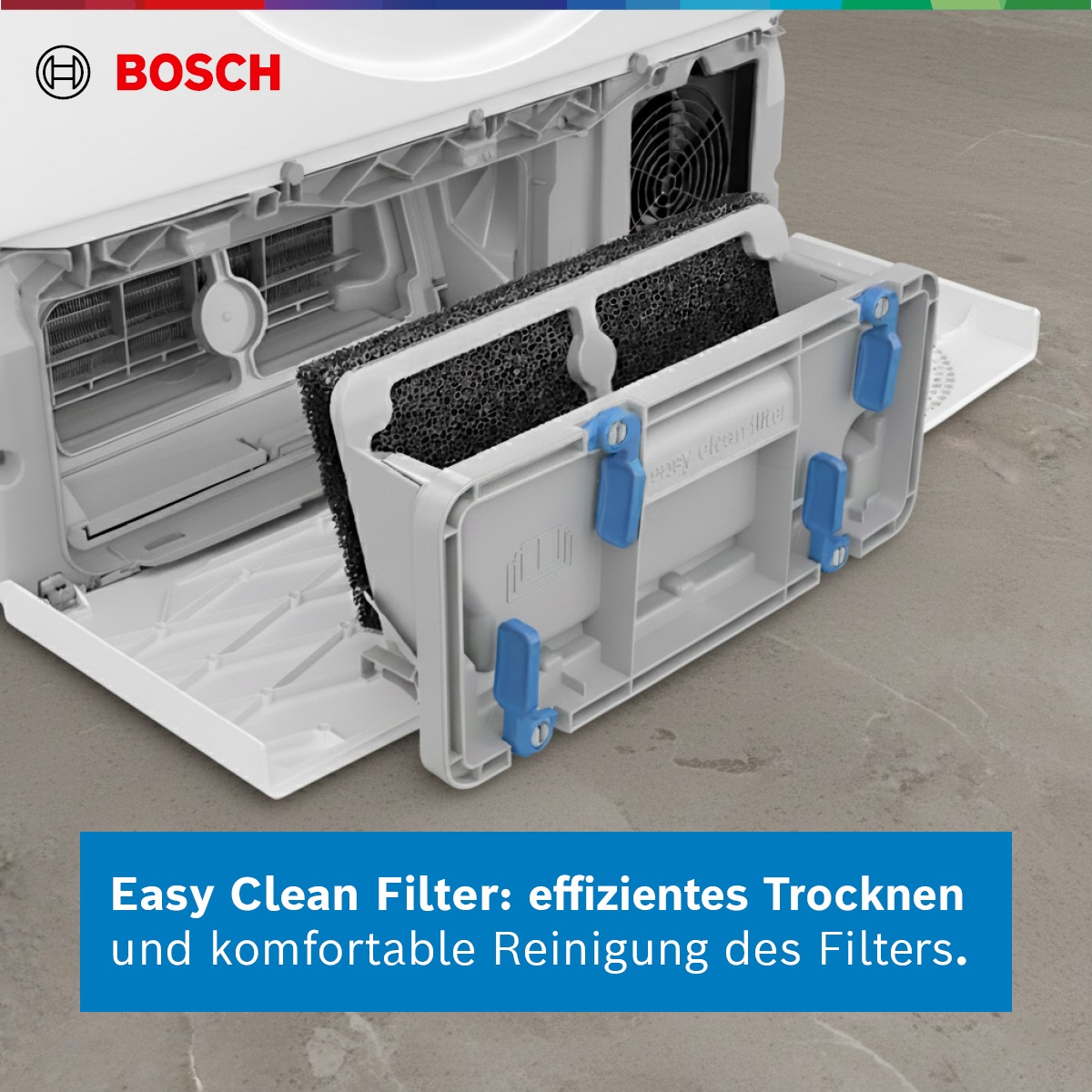 BOSCH Wärmepumpentrockner »WTH83VV4« Serie 4 Effizientes Trocknen & einfache Reinigung dank EasyClean-Filter