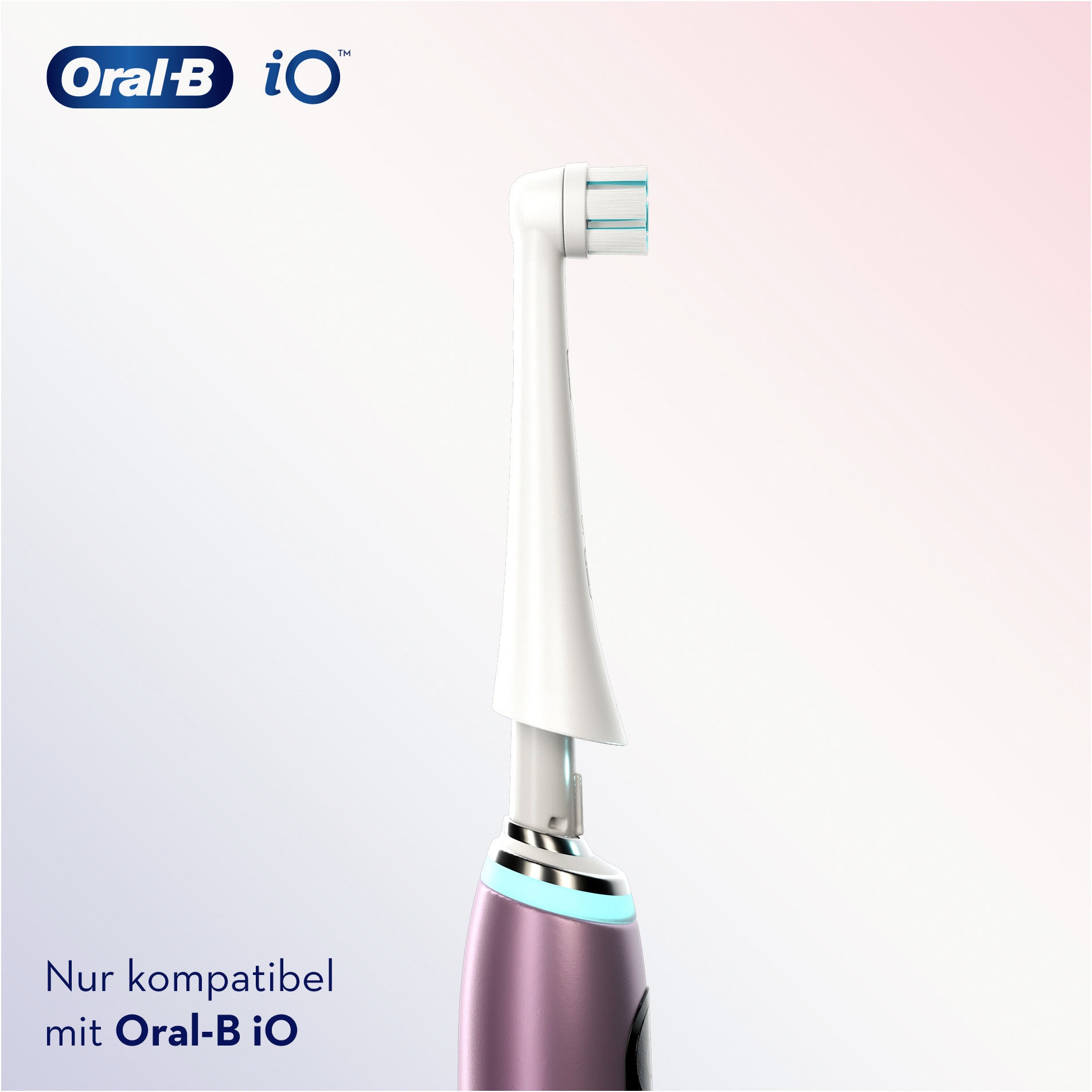 Oral-B Aufsteckbürsten »iO Sanfte Reinigung«, iO Technologie