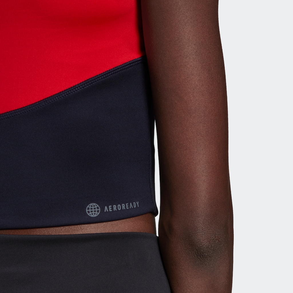 adidas Performance Tanktop »COLORBLOCK CROP TOP«