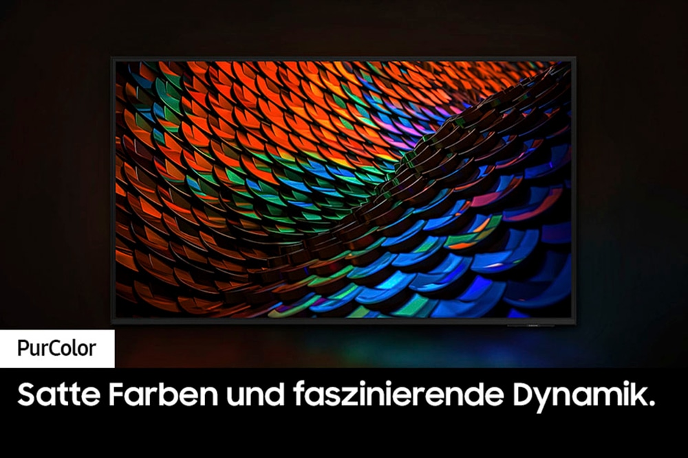 Samsung LED-Fernseher »GU85DU7179U«, 4K Ultra HD, Smart-TV, Crystal UHD, Q-Symphony, Dolby Surround Sound, Triple Tuner, Smart-Hub